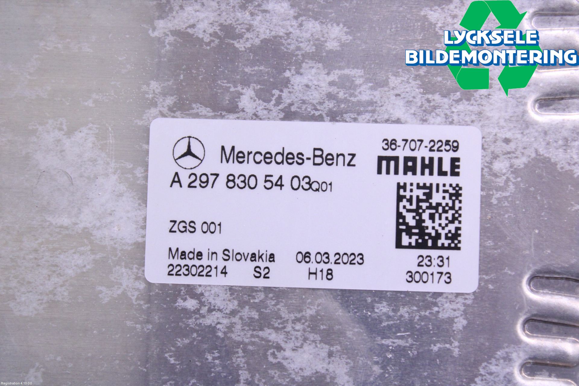 Mercedes-Benz MB EQE SUV (X294) 22- Ac Förångare