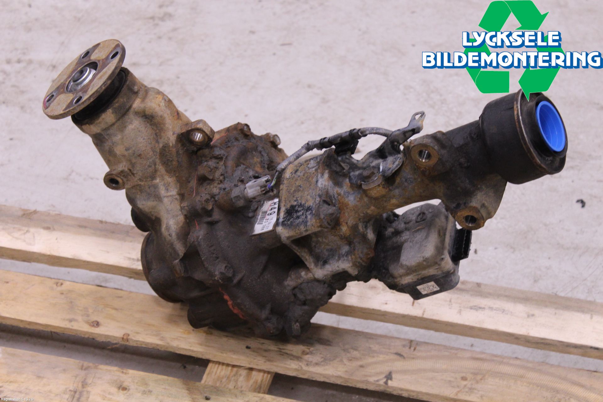 Toyota HILUX 16- Framvagn Diffrential