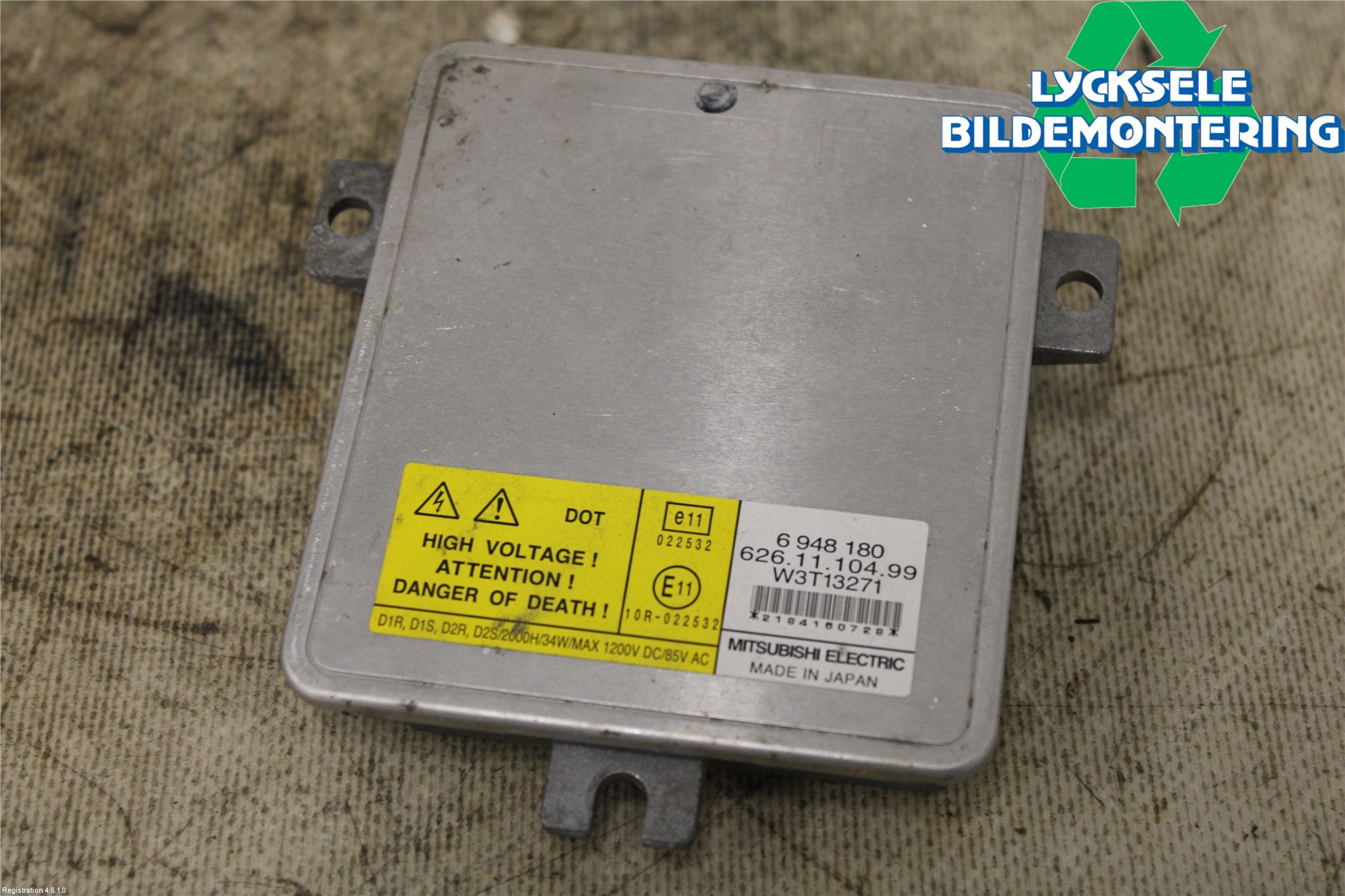 Volvo XC70 08-13 Styrenhet Strålkastare