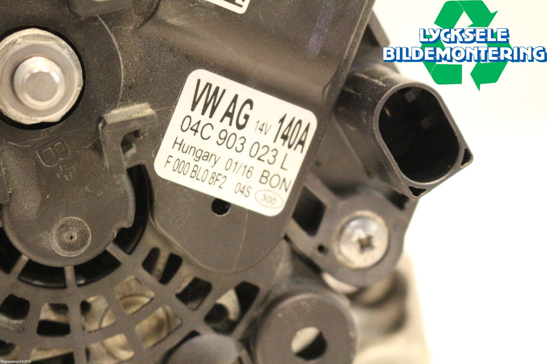 Volkswagen VW POLO 10-17 Generator