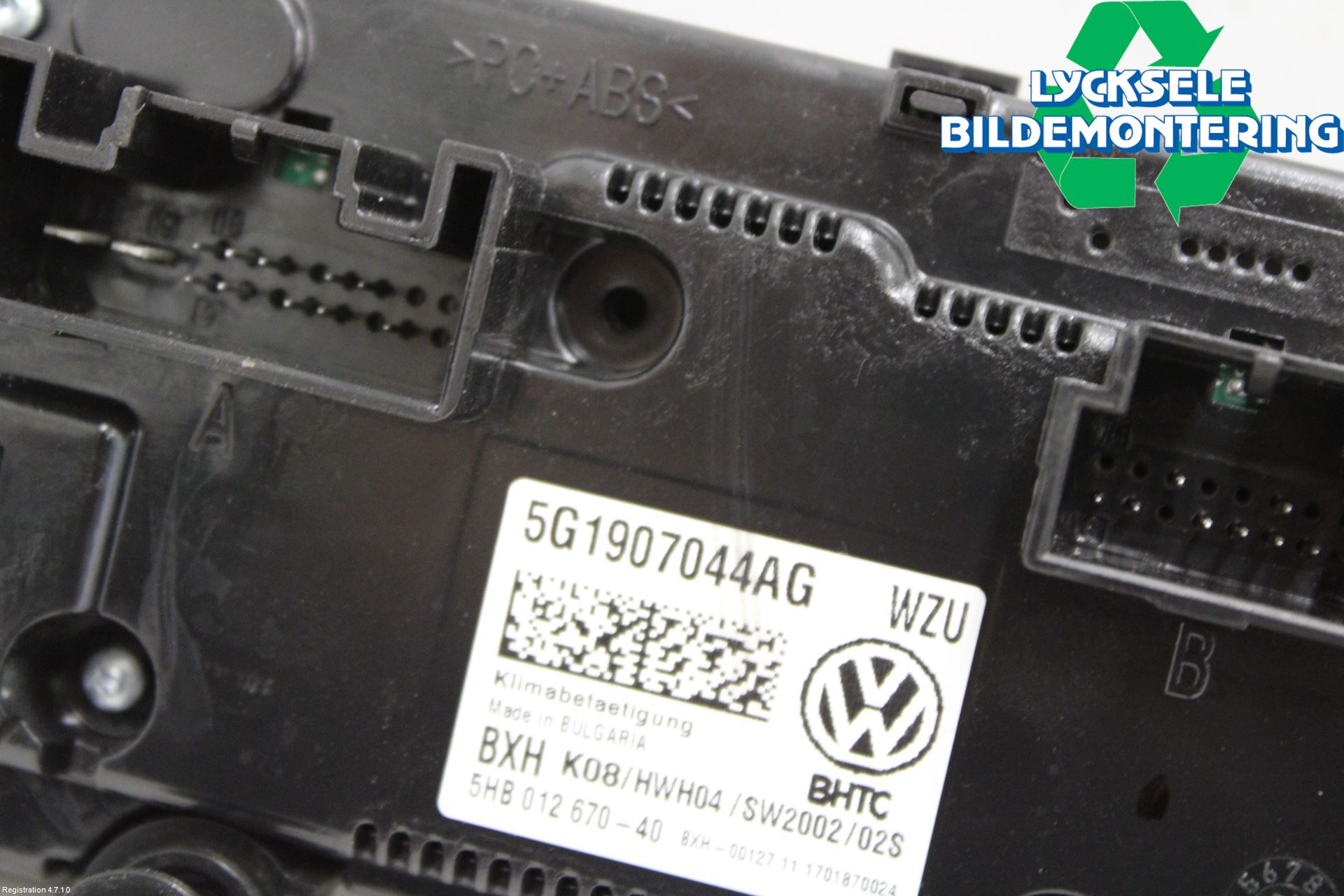 Volkswagen VW T-ROC 18- Ac Styrenhet Ac Manöveren