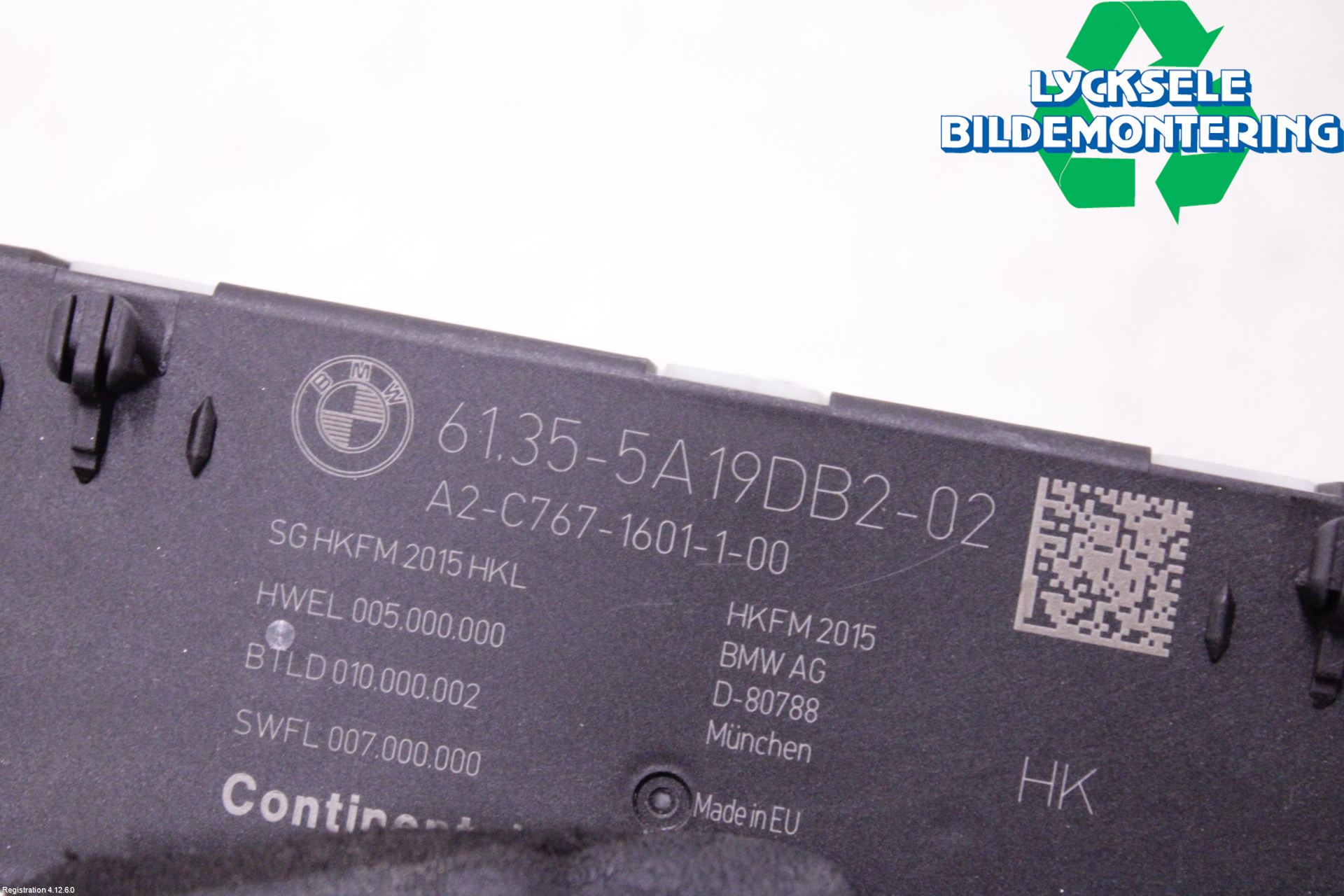 BMW 3 G20/G21/G80/G81 19- Styrenhet Baklucka