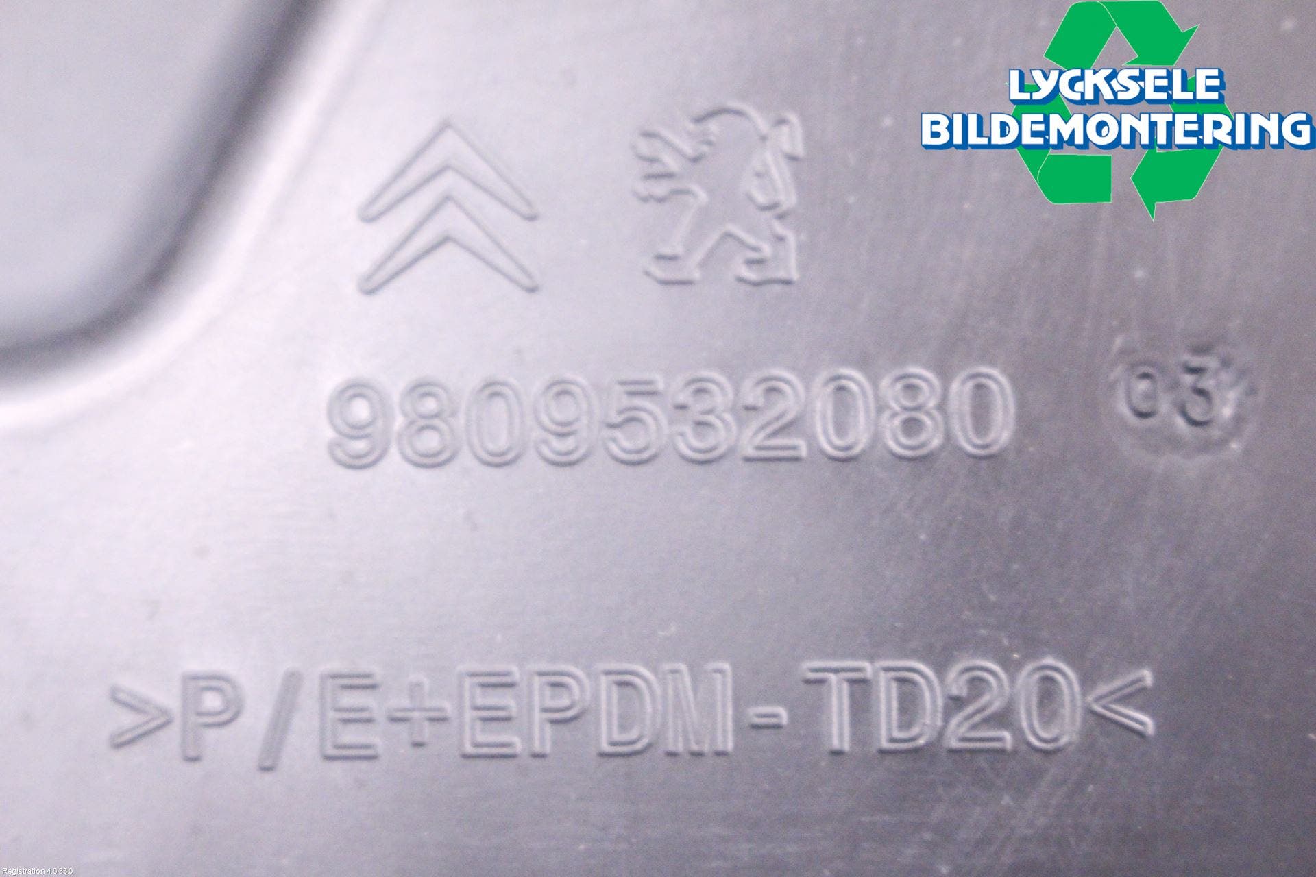 Citroen C5 AIRCROSS 19- Hasplåt Plåt-Plast