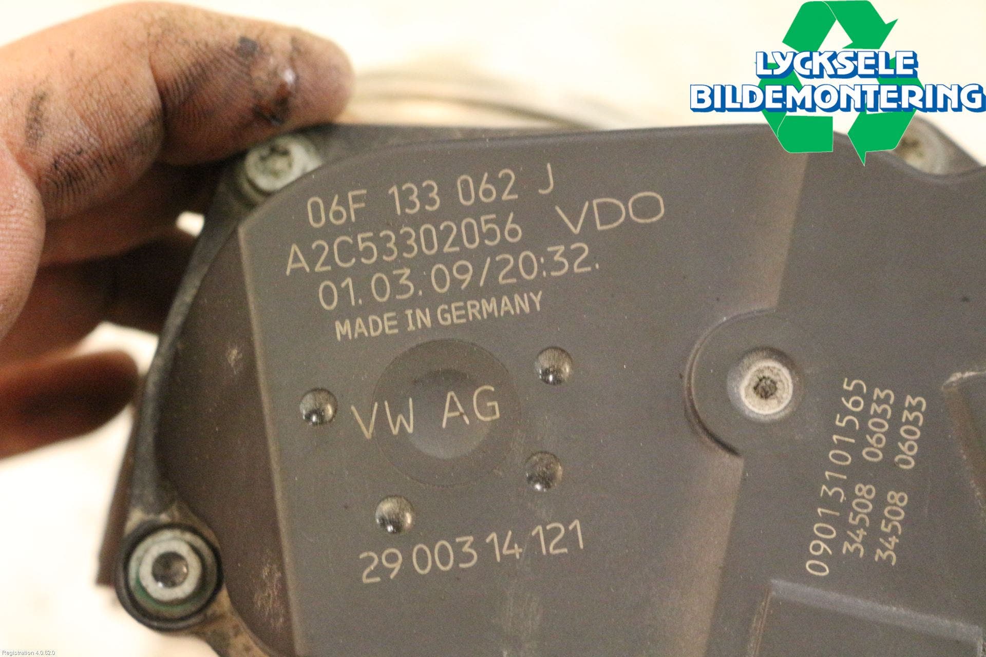 Audi A4/S4 08-11 Injspjällhus