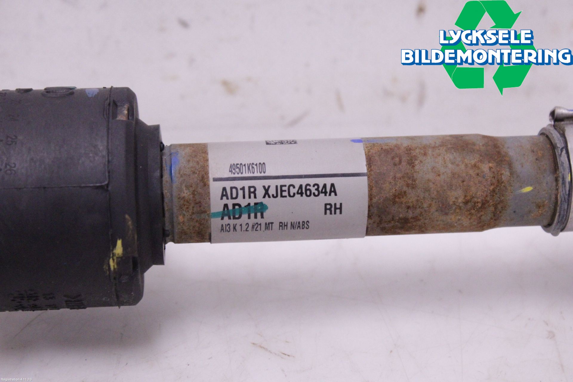 Hyundai i10 LA 20- Drivaxel Fram Höger