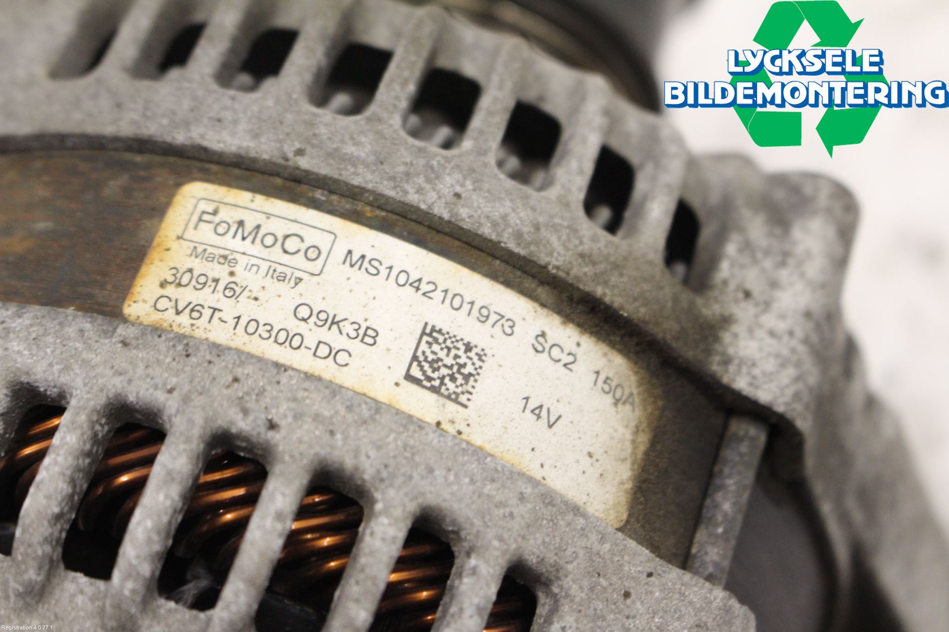 Ford TRANSIT/TOURNEO CONNECT 13-22 Generator