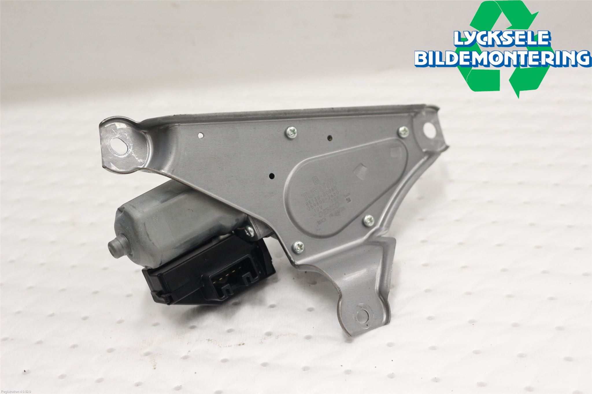 Toyota YARIS XP130 12-14 Torkarmotor Baklucka