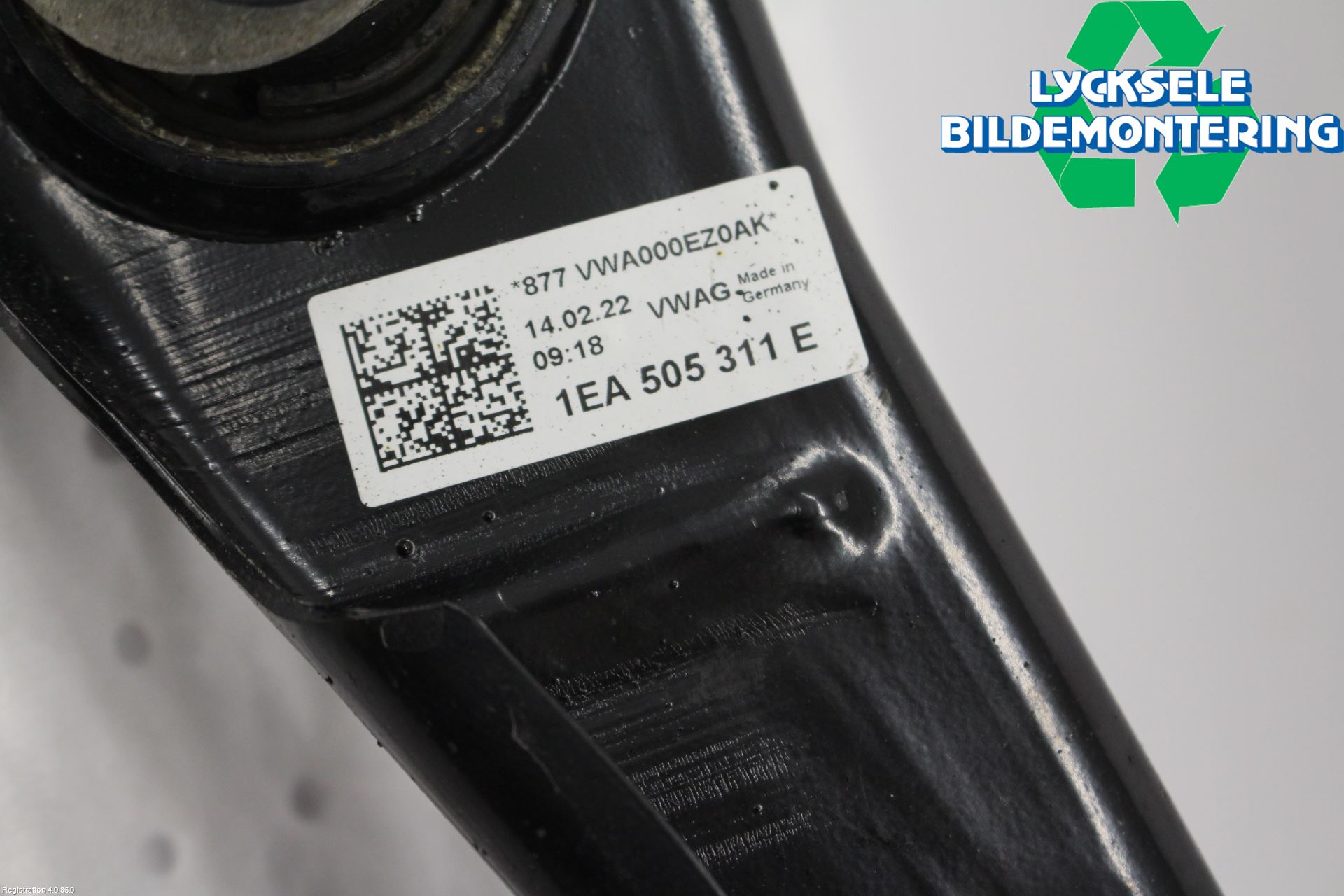 Volkswagen VW ID.4 21- Bärarm Bak Vä-Hö