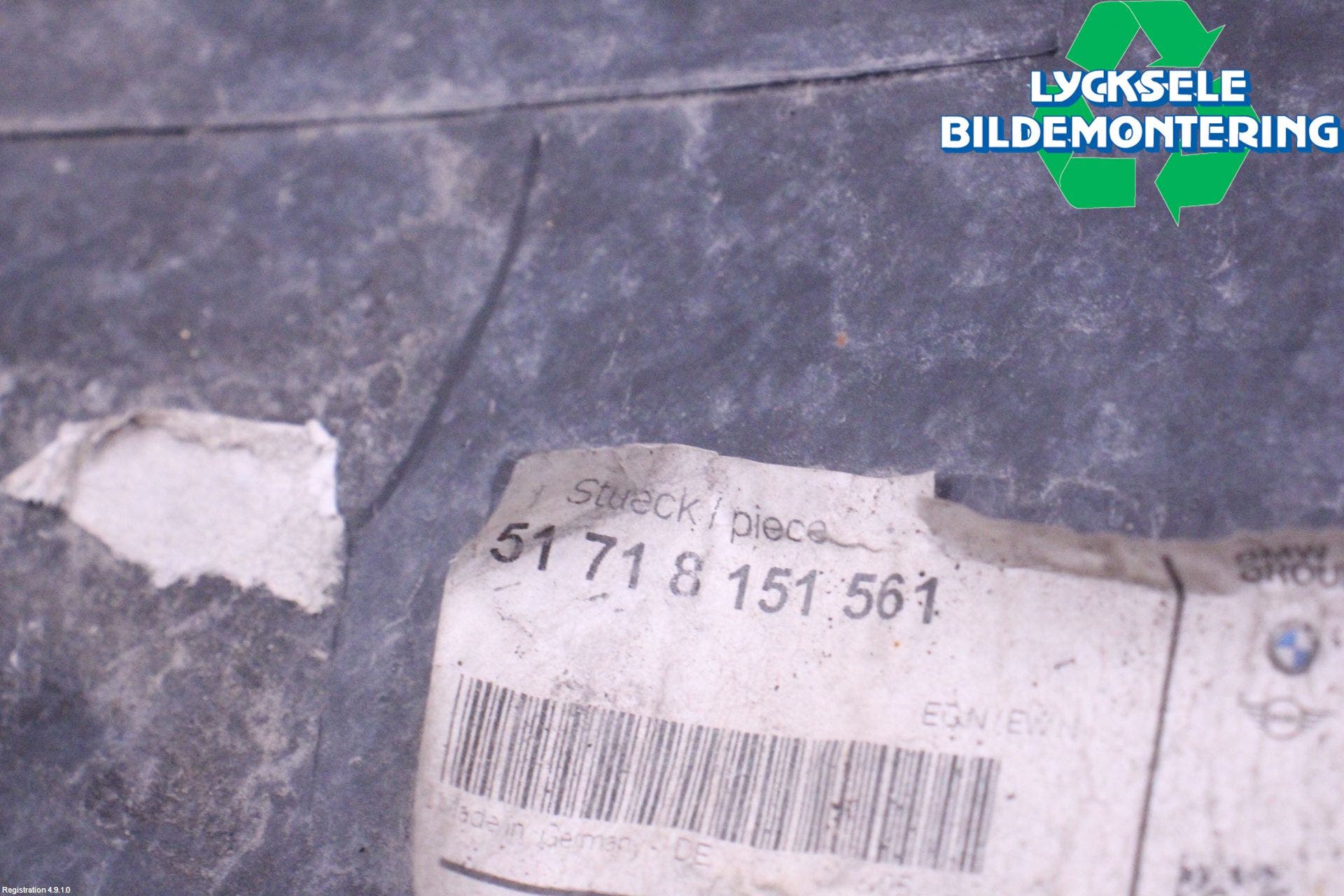 BMW 3 E36 91-00 Skärm Inner