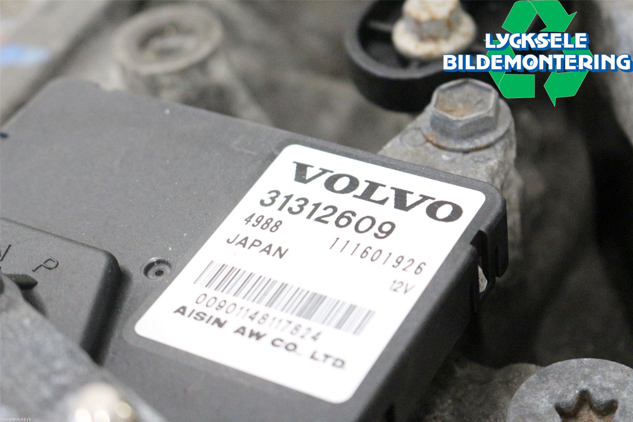 Volvo S60 11-13 Växellåda Automat