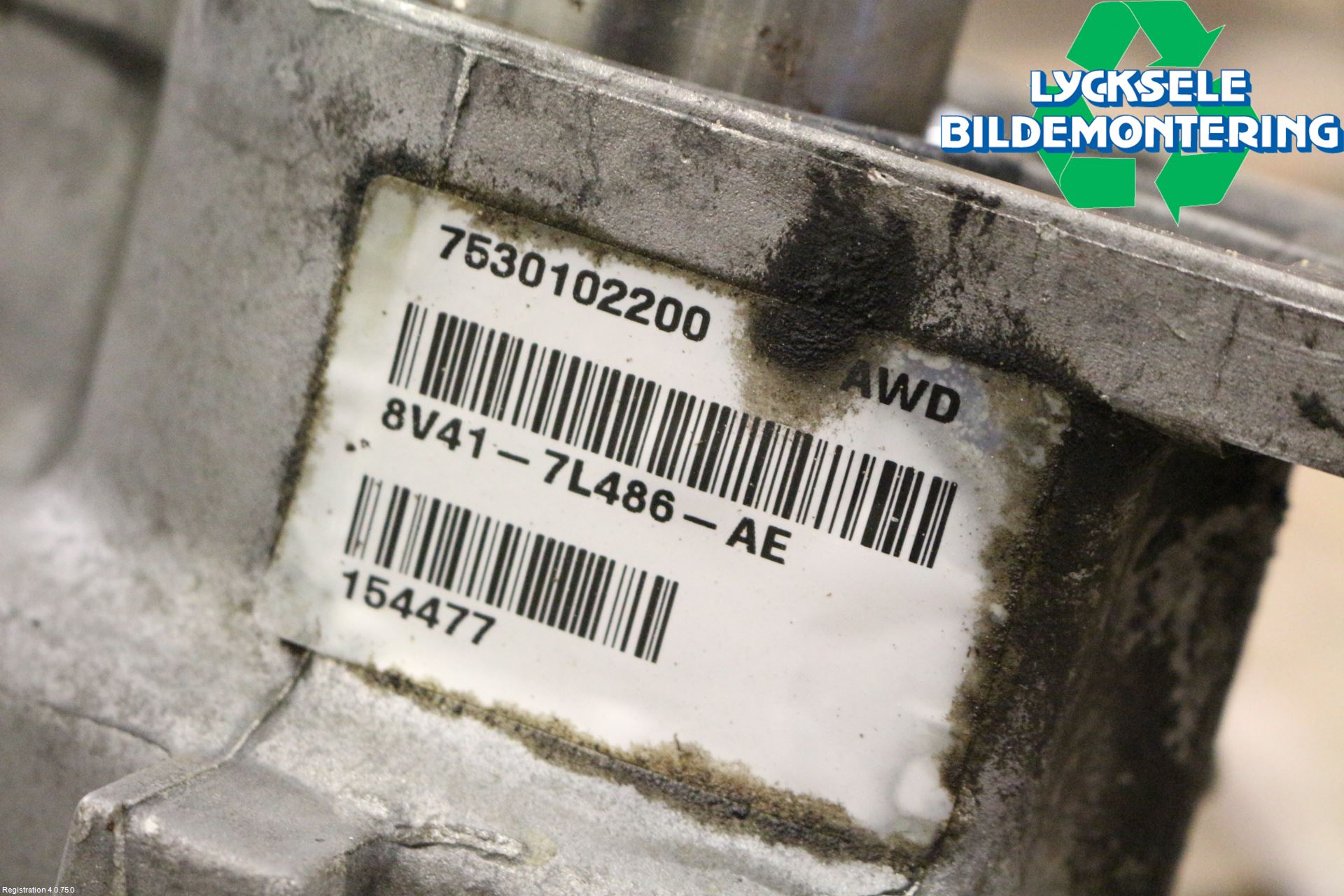 Ford KUGA 08-12 Växel Fördelningslåda