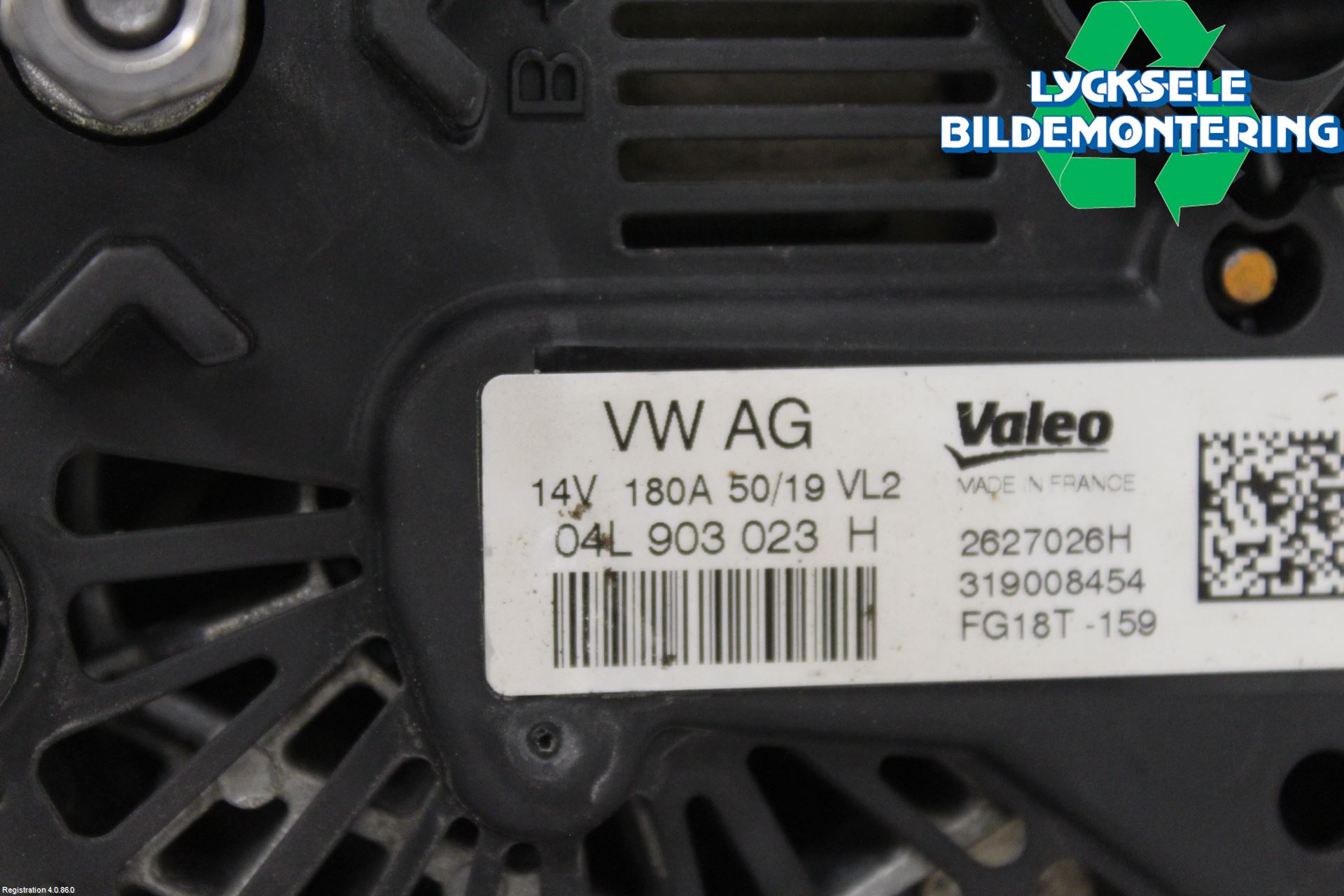 Volkswagen VW GOLF / E-GOLF VII 13-20 Generator