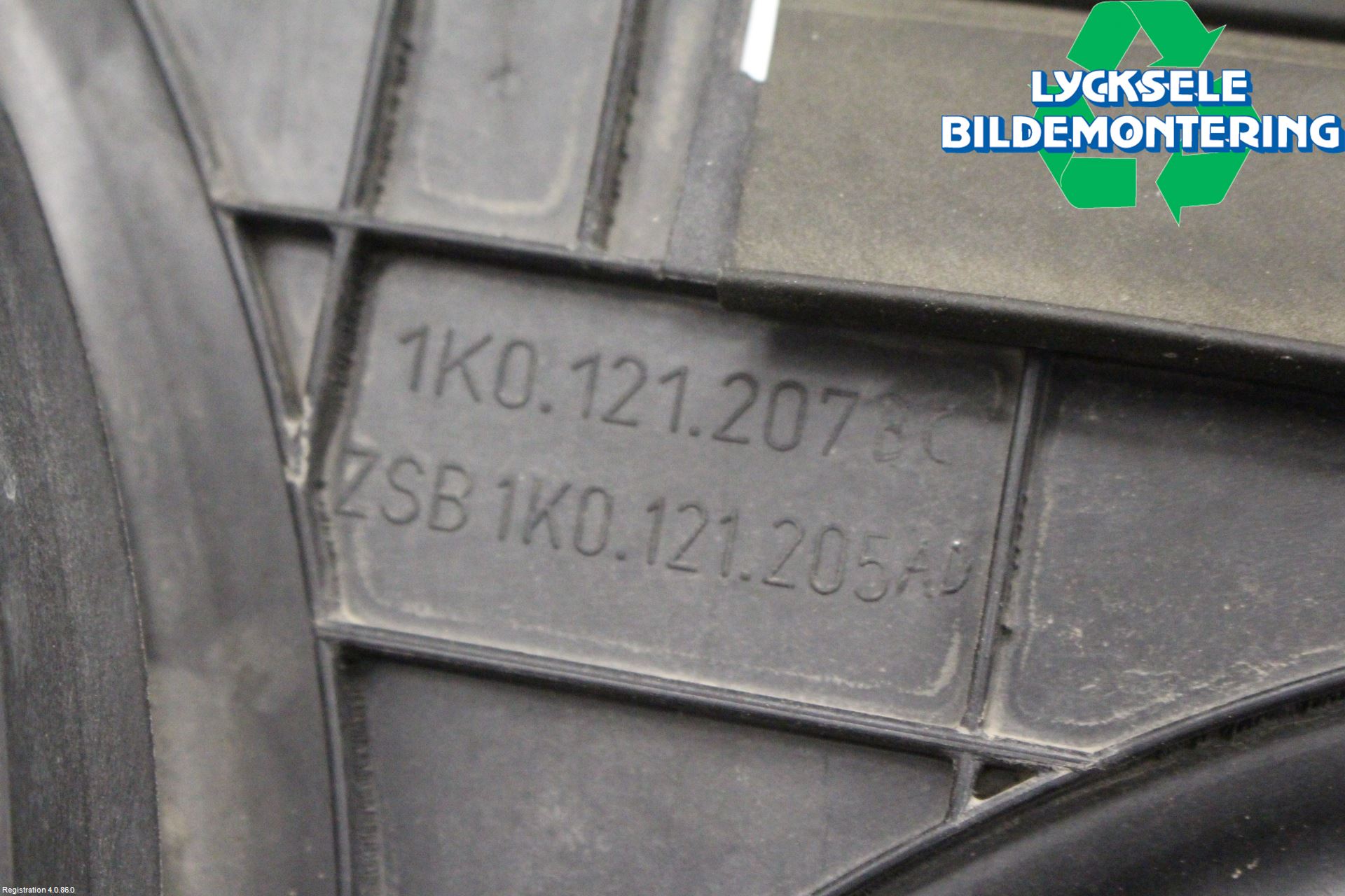 Volkswagen VW PASSAT 15-19 Kylfläkt El