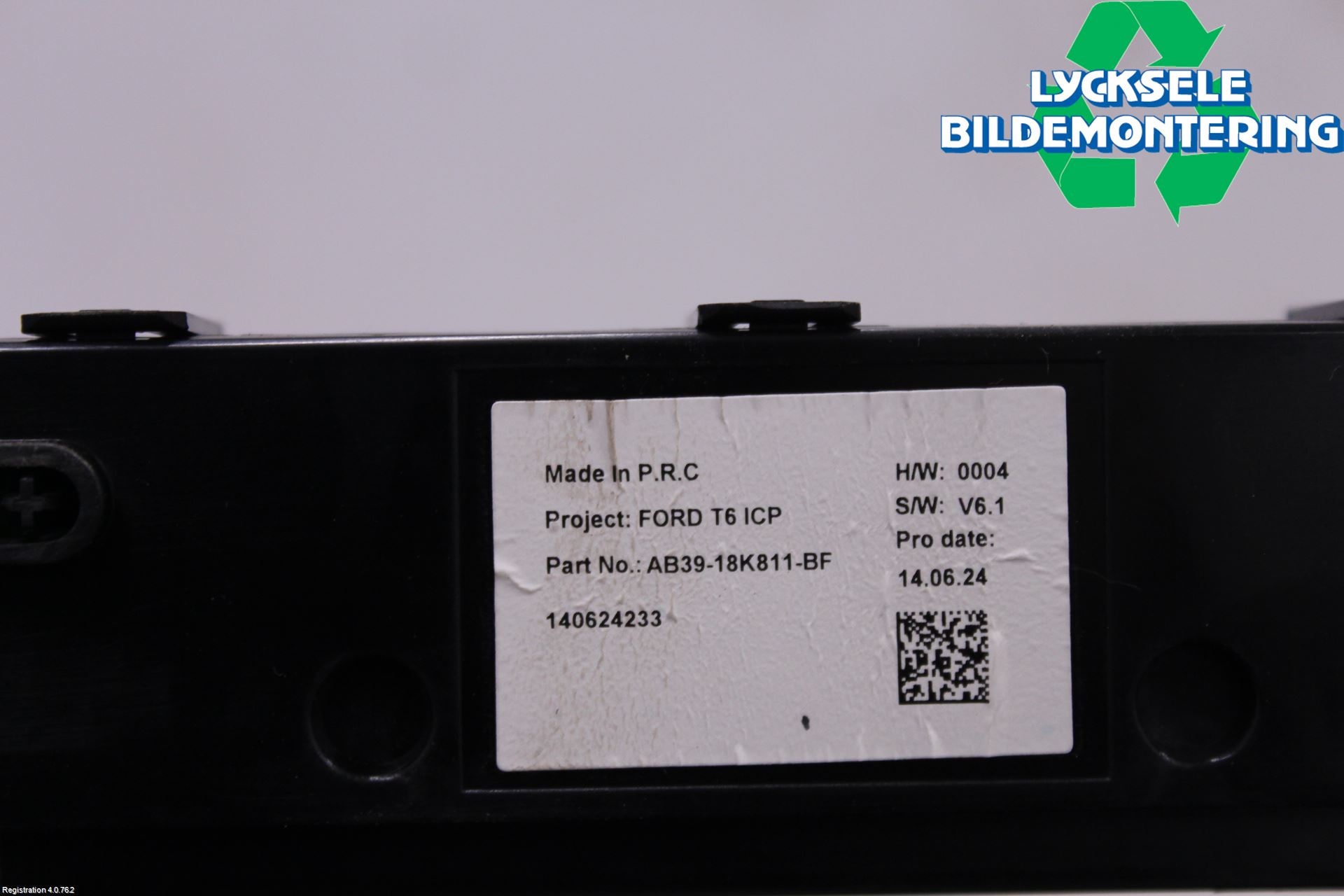 Ford RANGER EU 12-23 Cd Radio - Multimediapanel