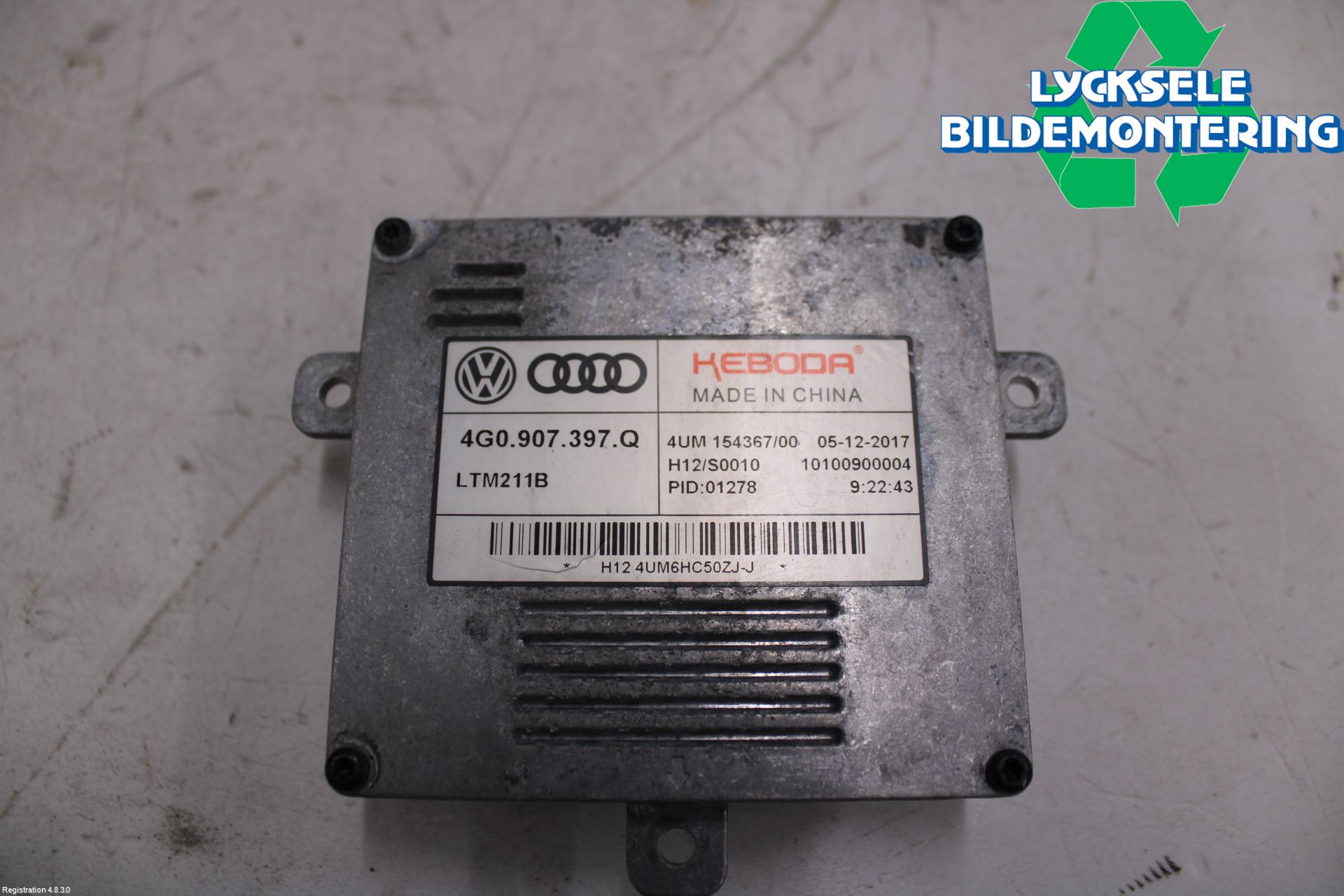 Audi A6 ALLROAD 12-18 Styrenhet Strålkastare