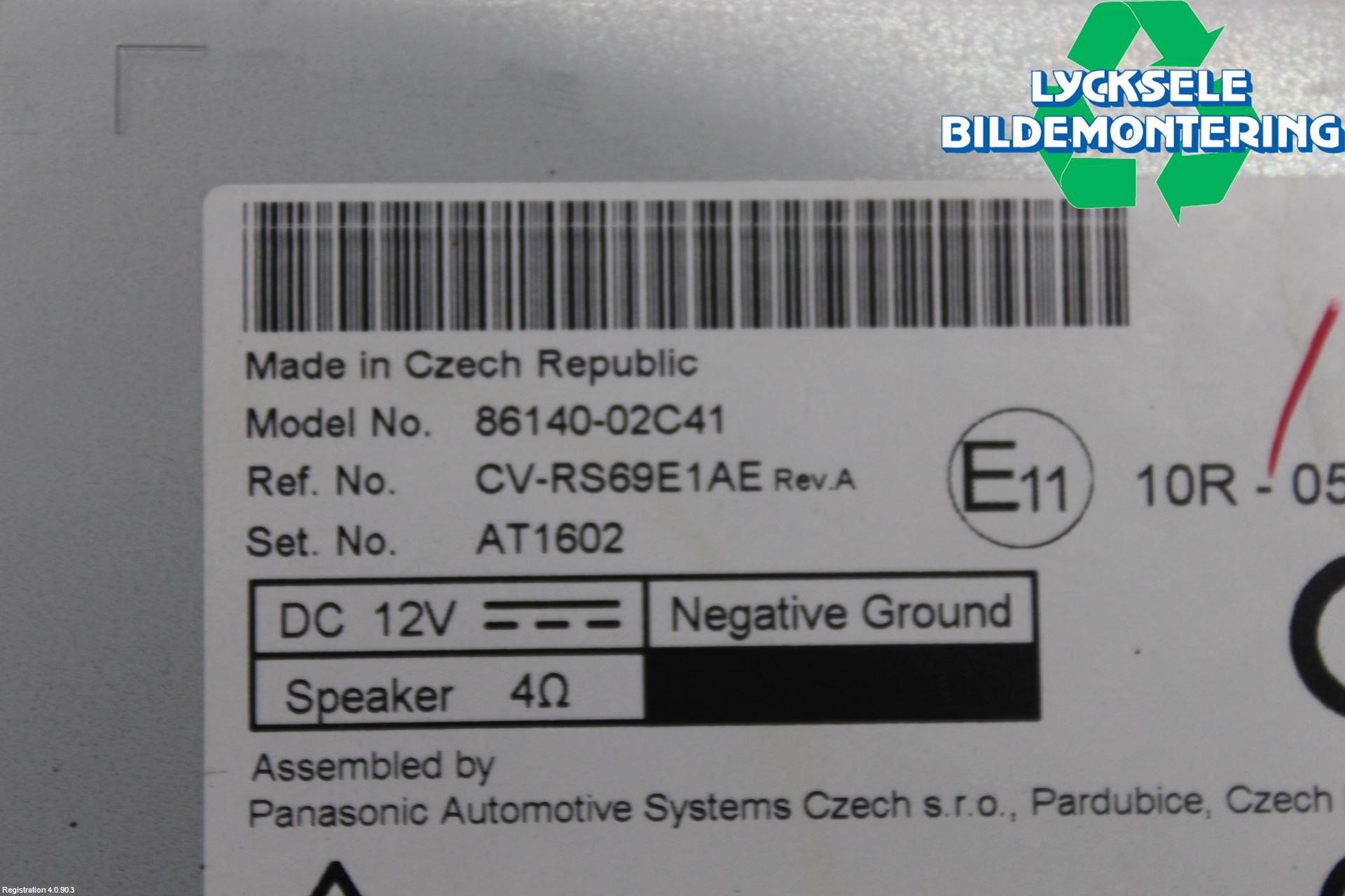 Toyota COROLLA 19- Cd Radio - Multimediapanel