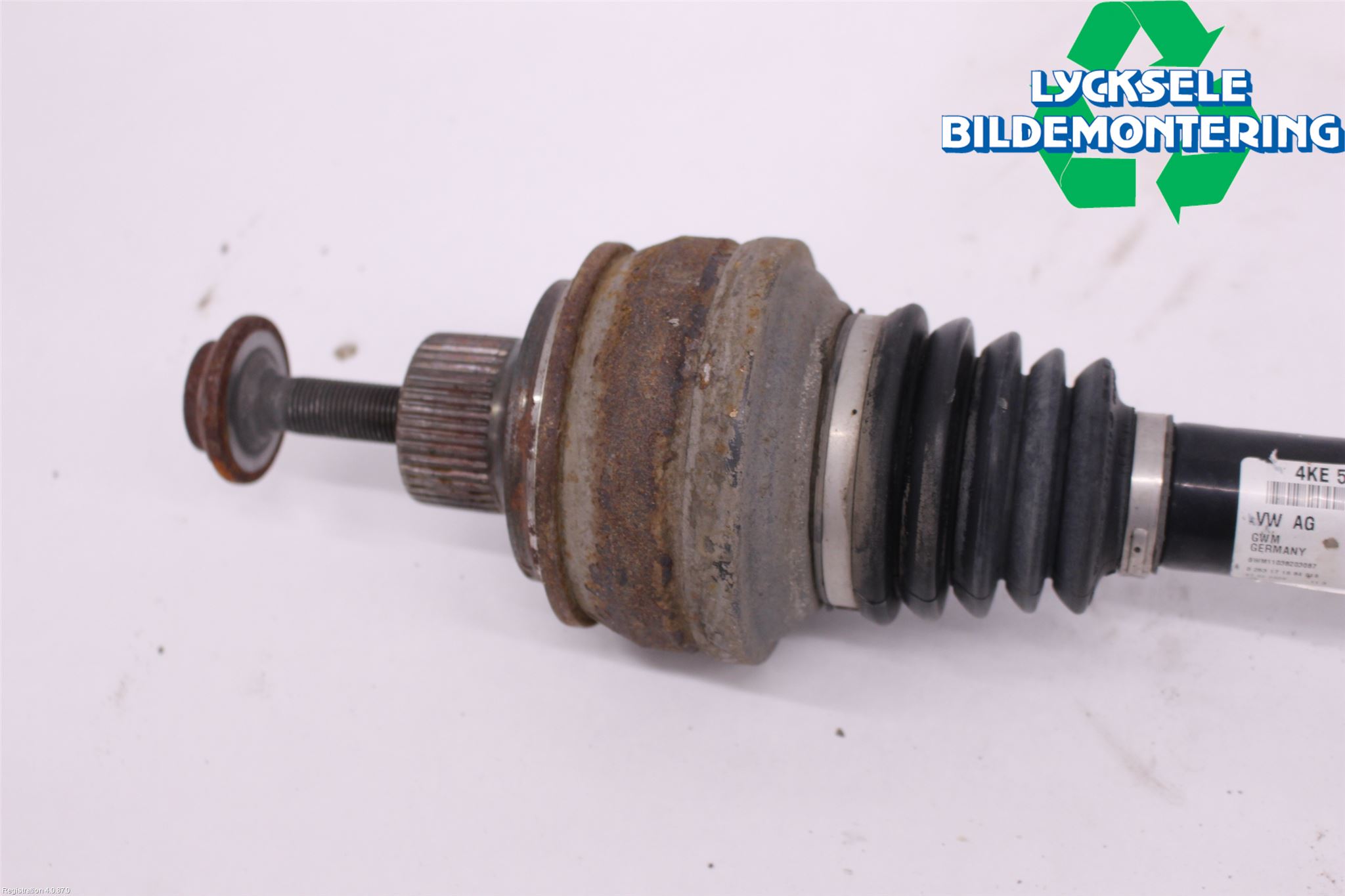 Audi E-TRON, S GE 19- Drivaxel Bak Höger