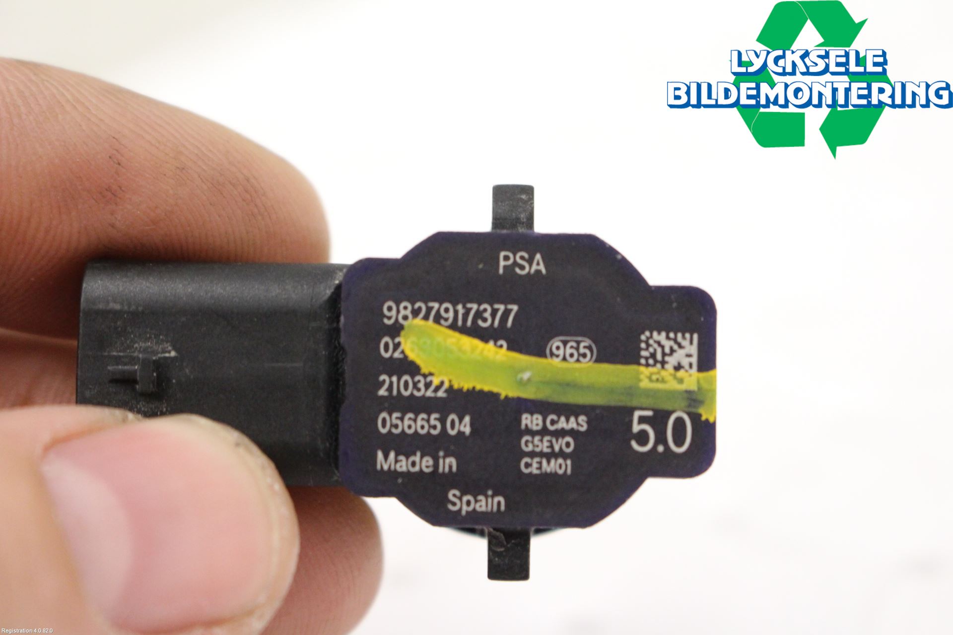 Citroen COTROEN C3 17-24 Parkeringshjälp Backsensor