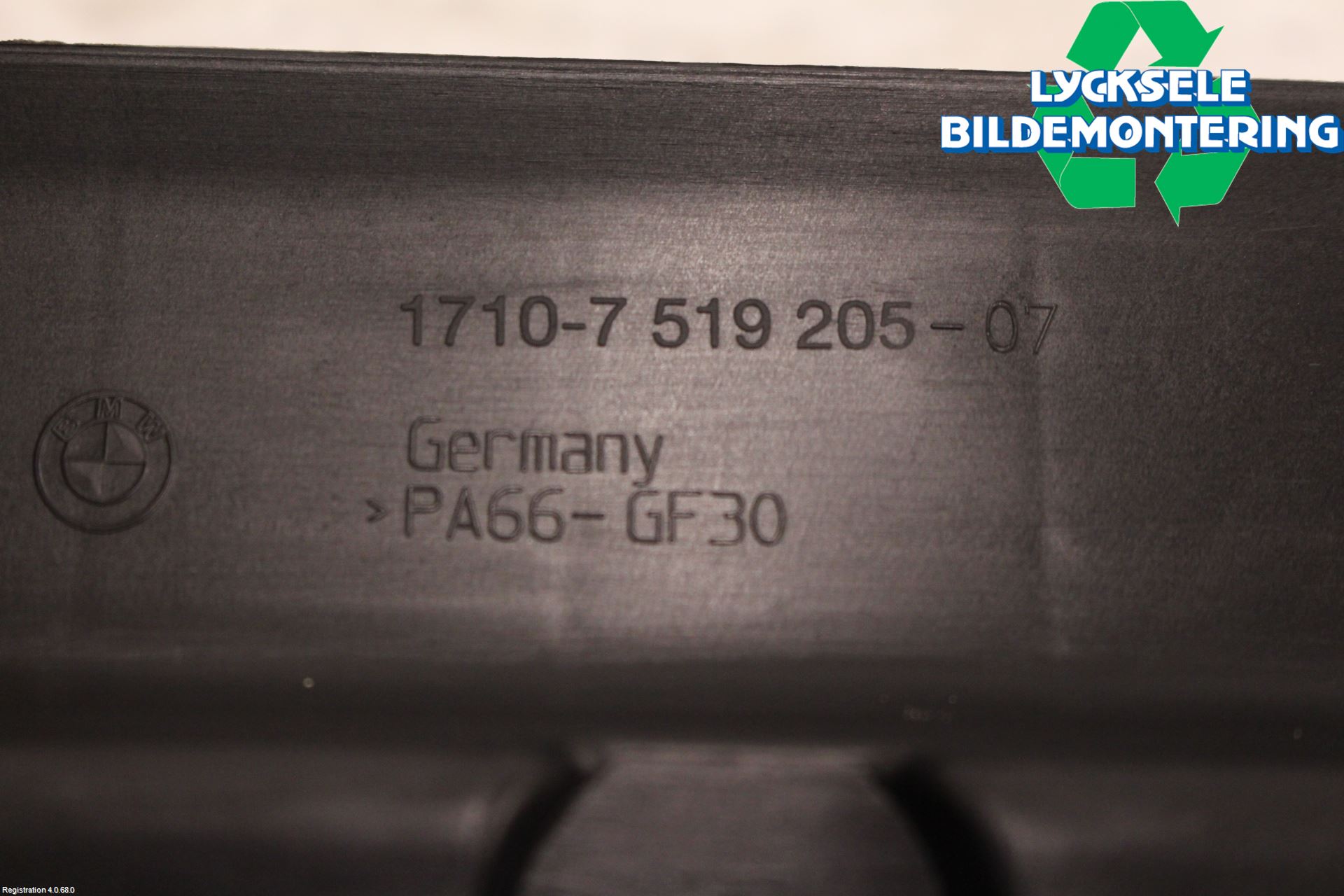 BMW 5 E60/61 Sed/Tou 02-10 Kylarfäste-Ram-Balk