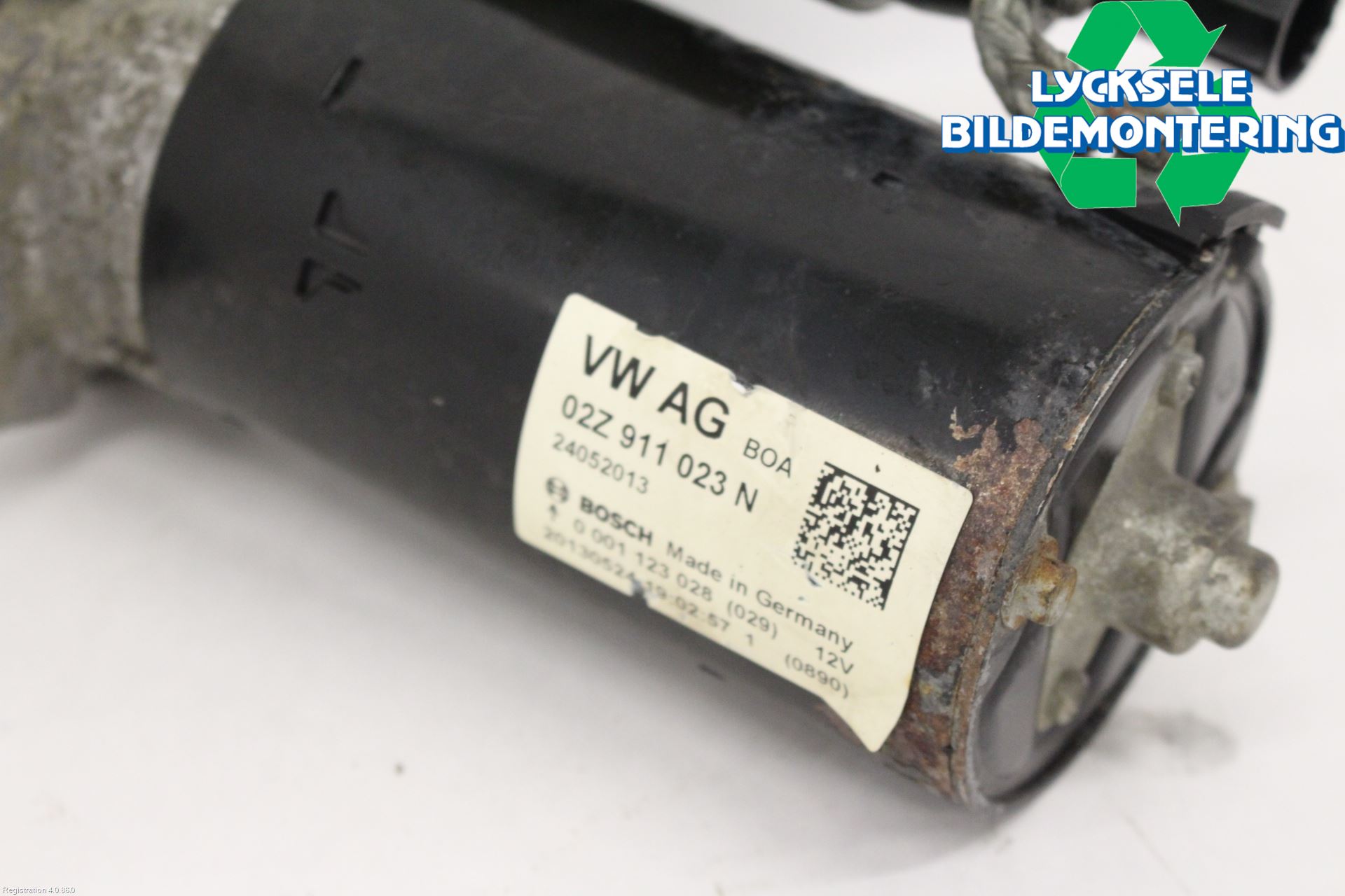 Volkswagen VW CADDY 11-15 Startmotor Diesel