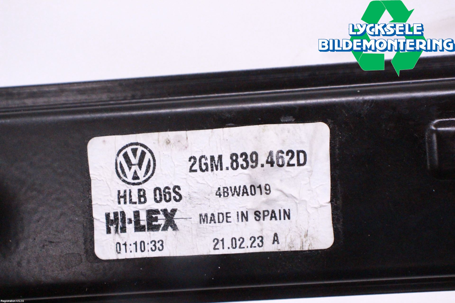 Volkswagen VW T-CROSS 19- Fönsterhissmekanism