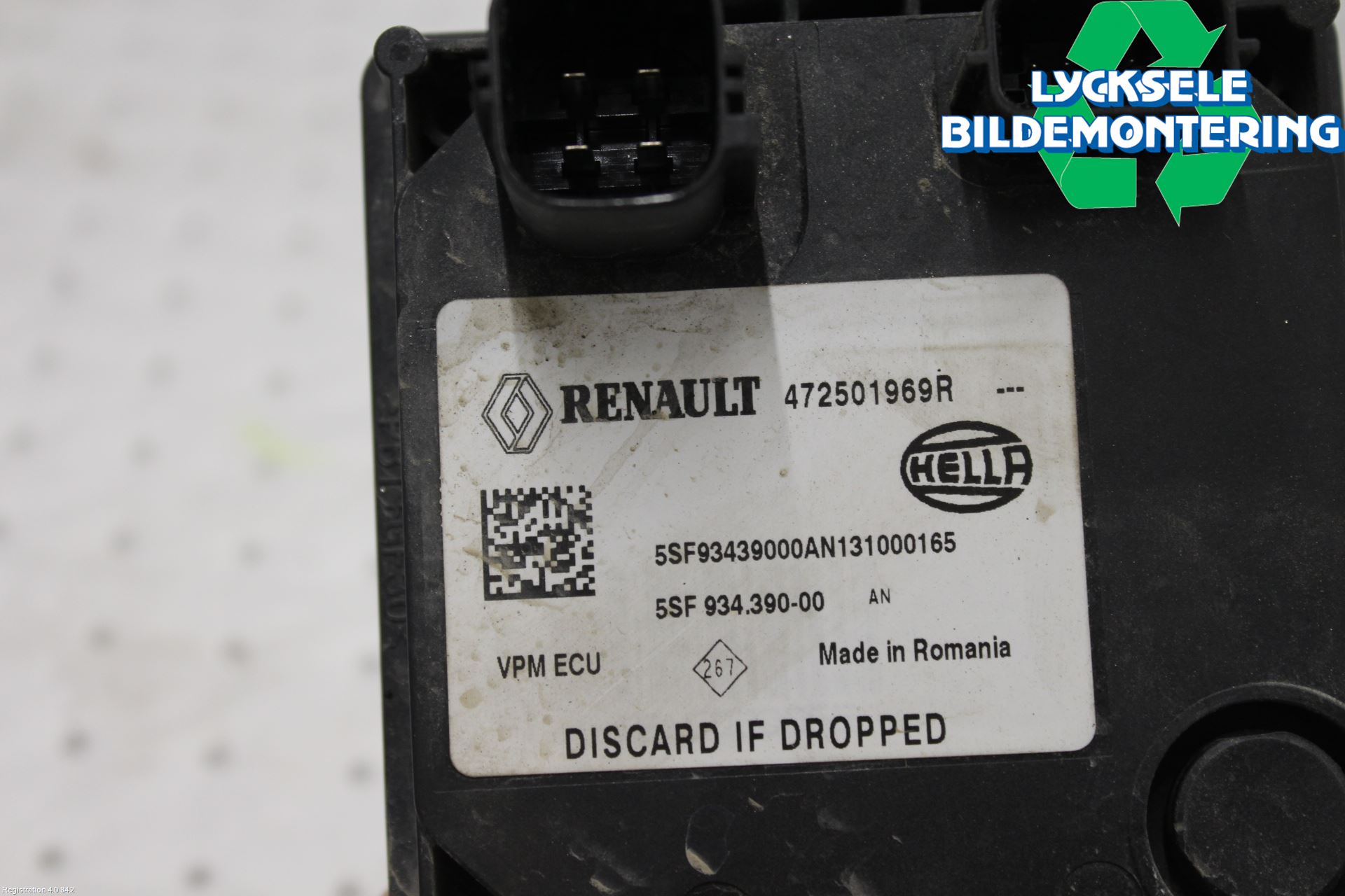 Renault KANGOO II 08-14 Styrenhet Övrigt