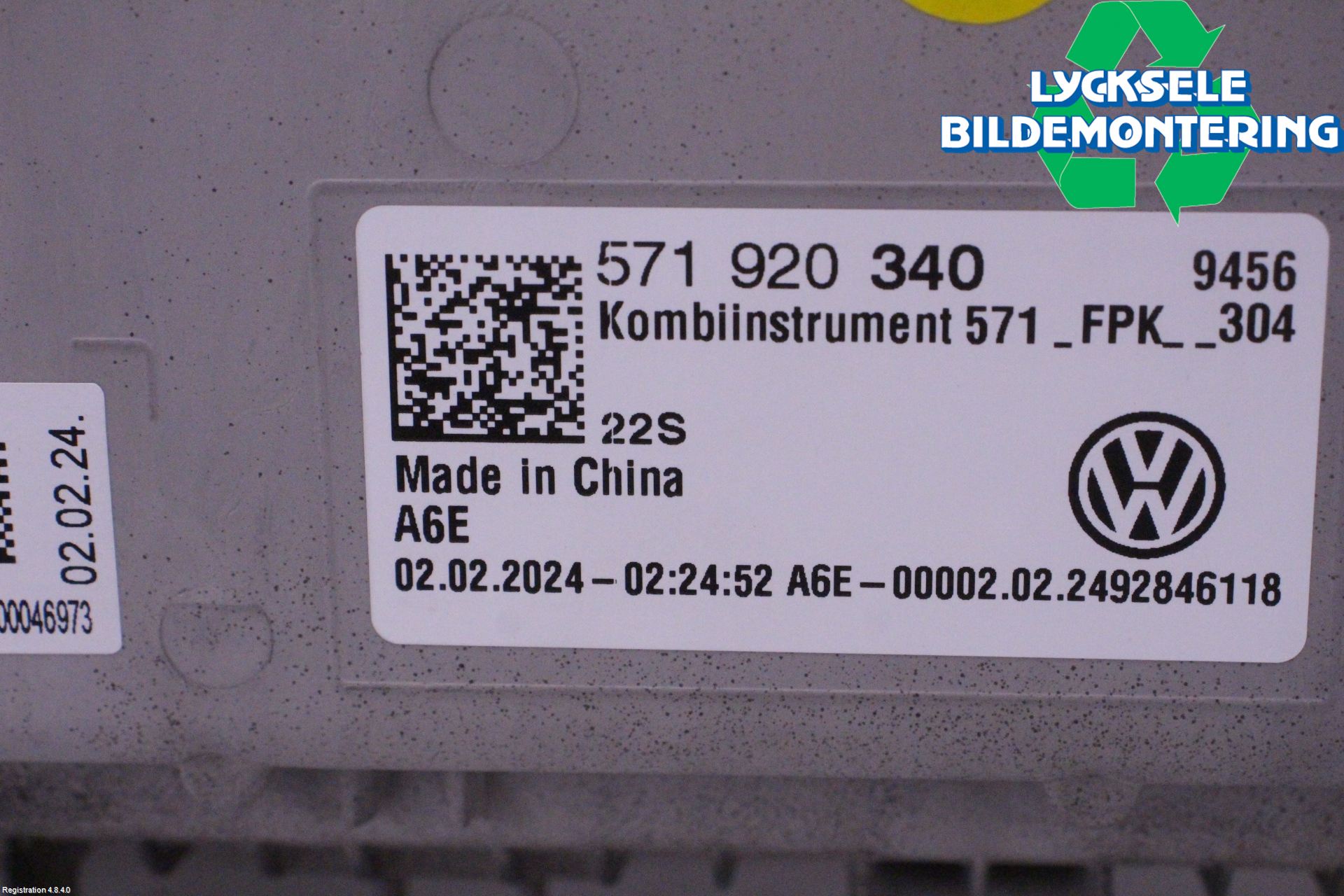 Volkswagen VW TIGUAN 24- Instrument Komb