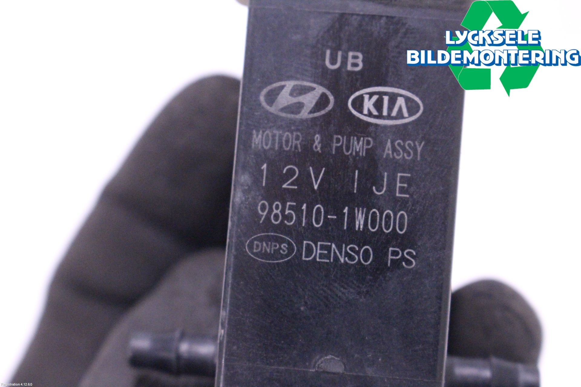 Kia CEED 12-18 Spolarpump Vindruta