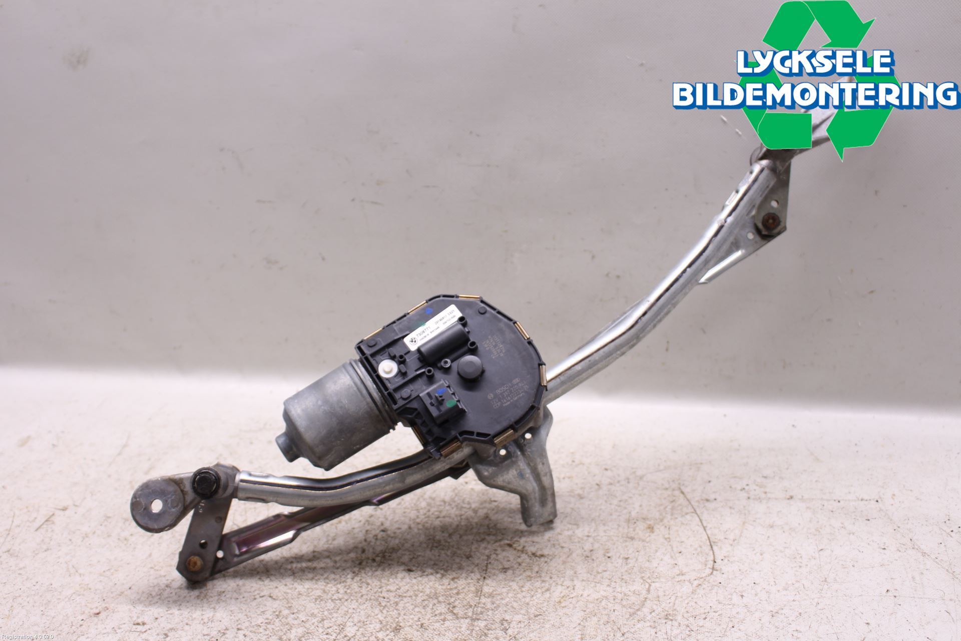 BMW 5 F10/F11/F18 09-17 Torkarmotor Vindruta