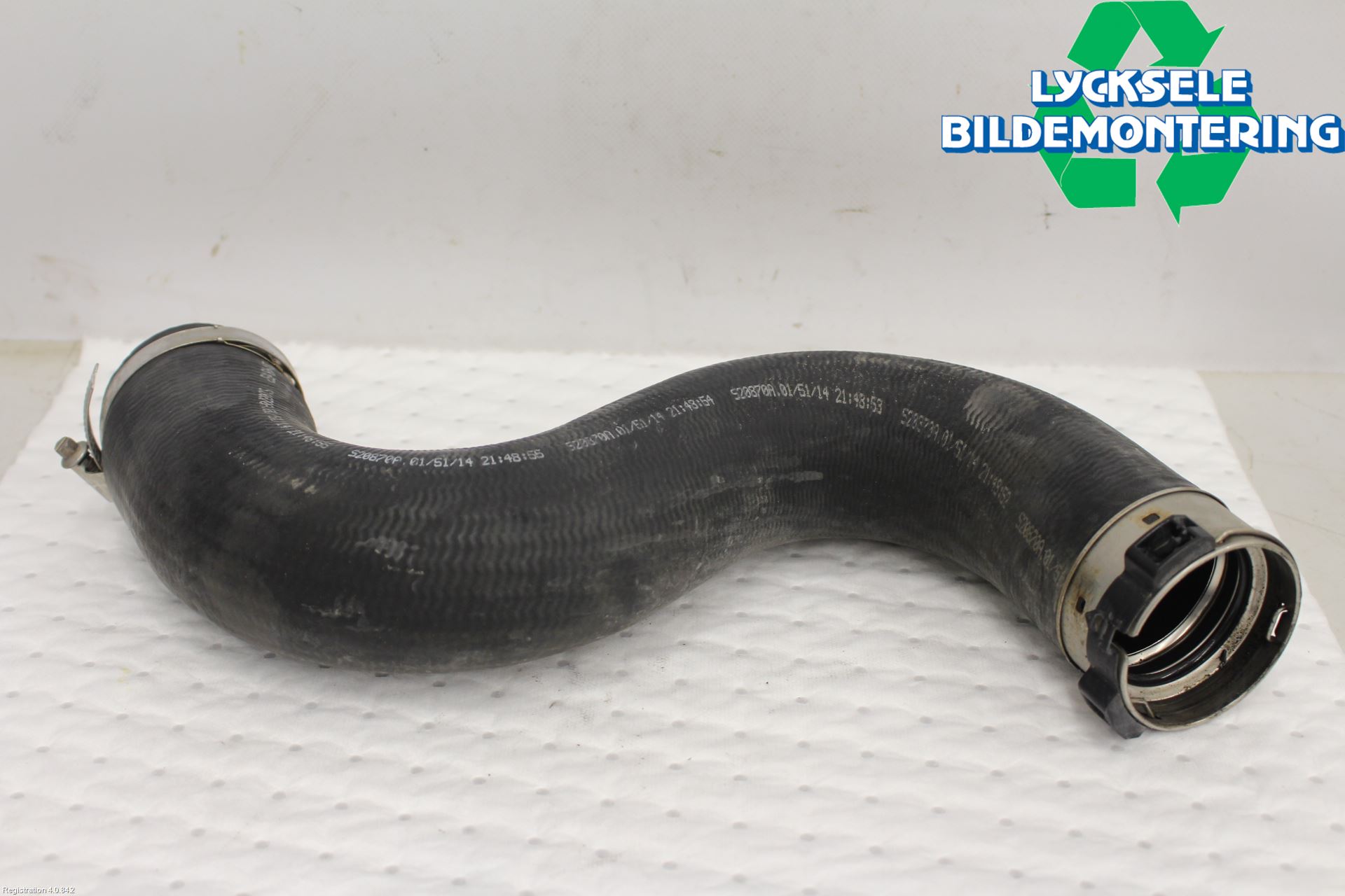 Volkswagen VW CRAFTER 06-16 Laddluft-Intercoolerrör