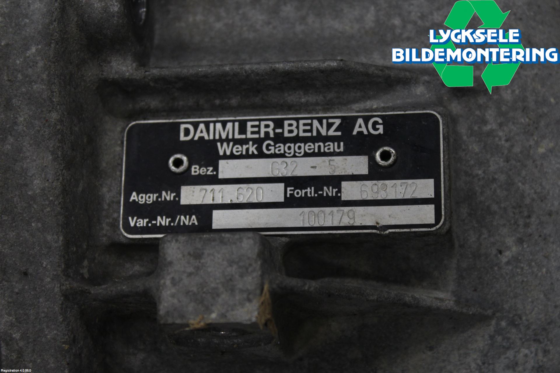 Mercedes-Benz MB SPRINTER(W901-905) -07 Växellåda Man 5 Vxl