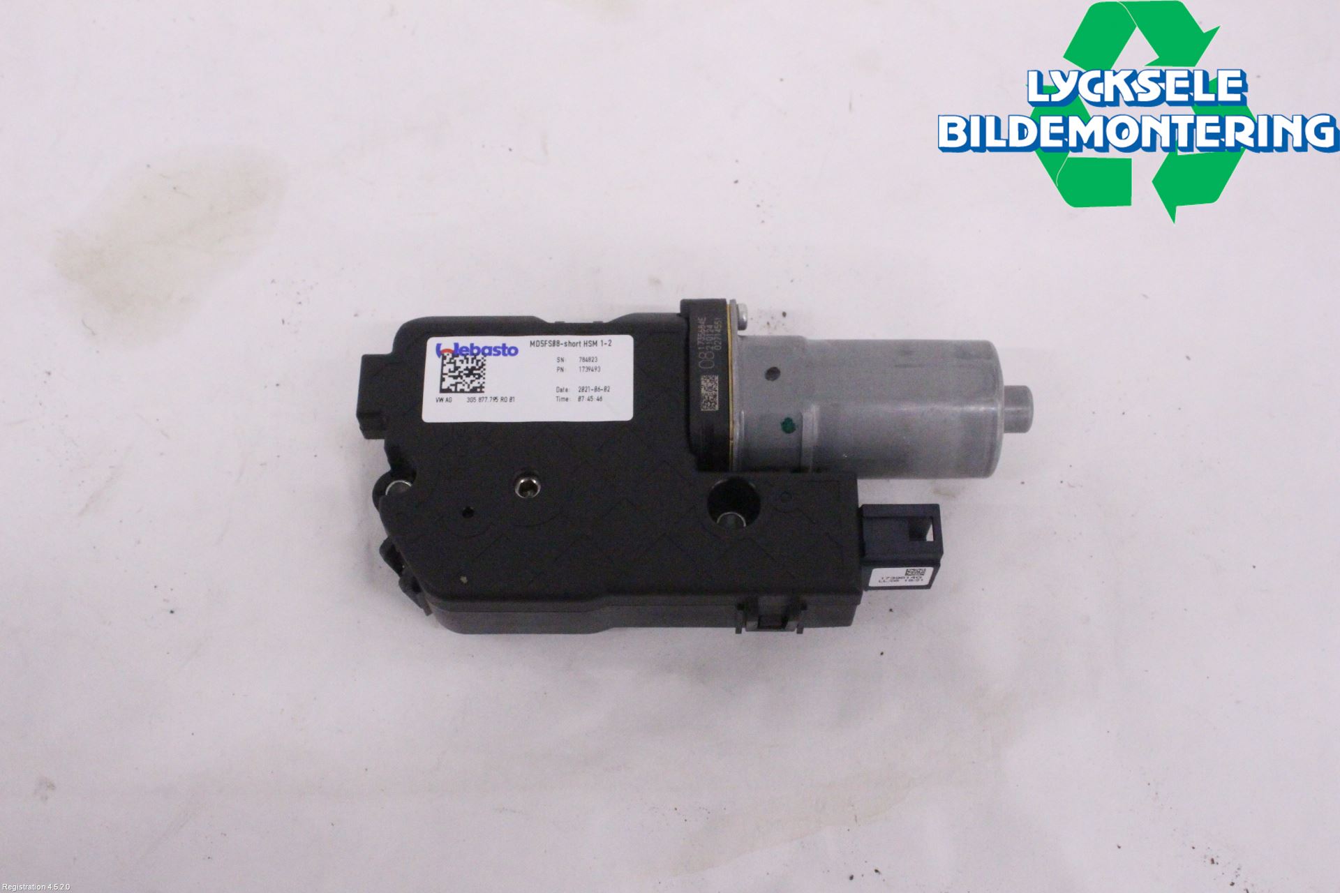 Audi E-TRON, S GE 19- Taklucksmotor