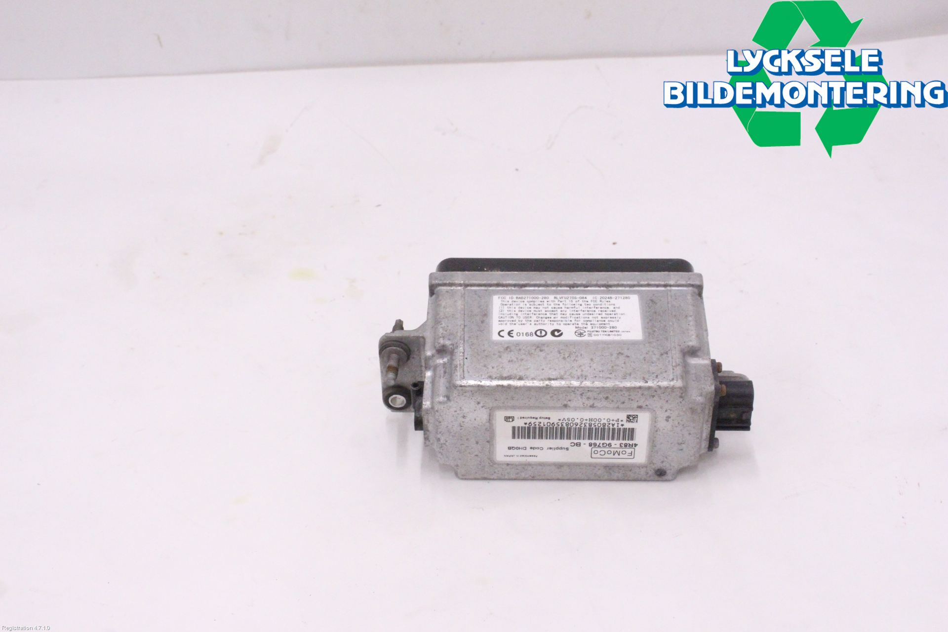 Volvo XC60 09-13 Sensor Aktivt Kollisionsskydd