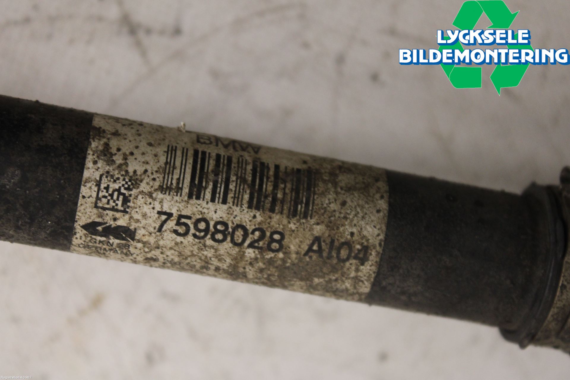 BMW X3 F25 10-17 Drivaxel Fram Höger