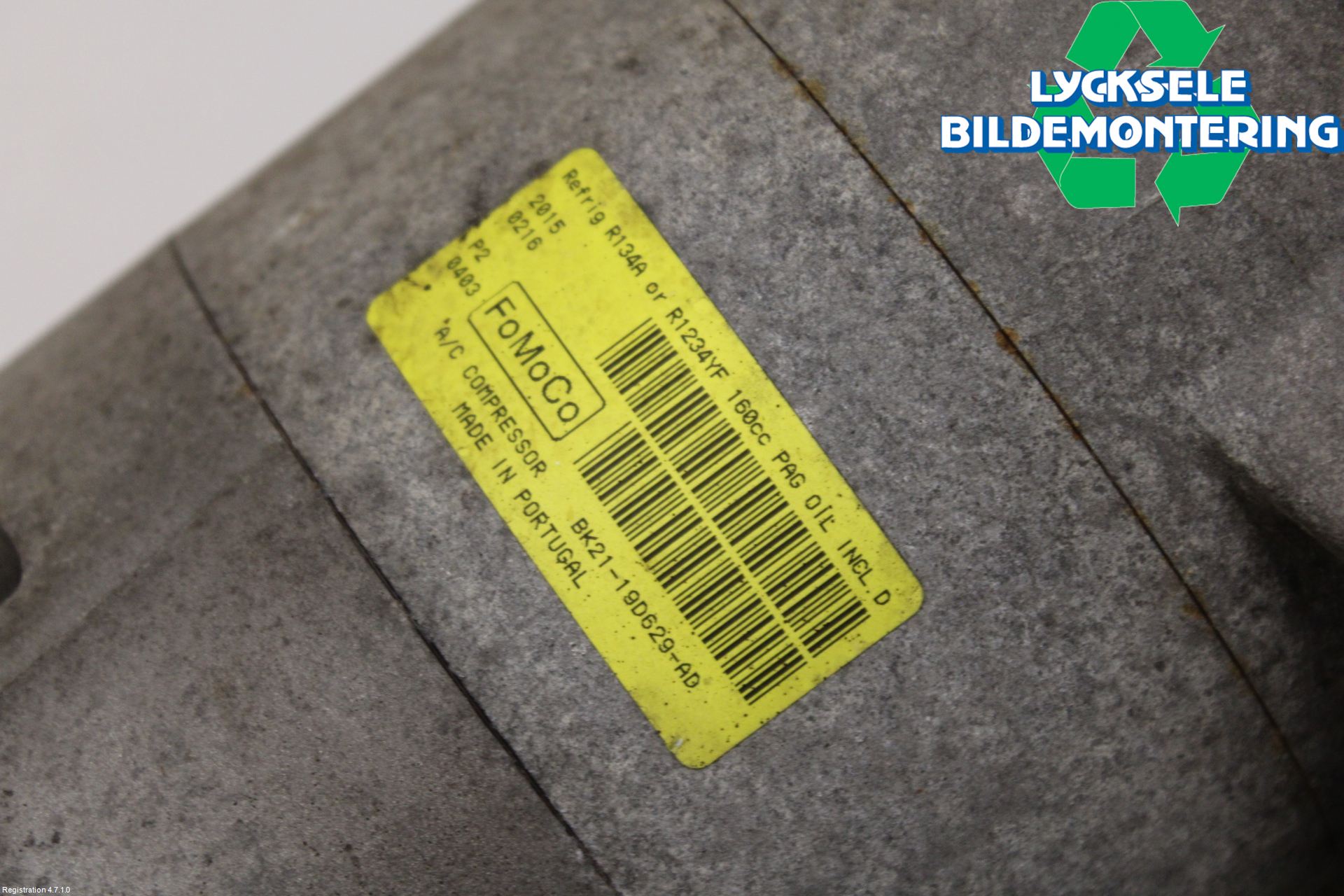 Ford TRANSIT/TOURNEO CUSTOM 13-24 Ac Kompressor