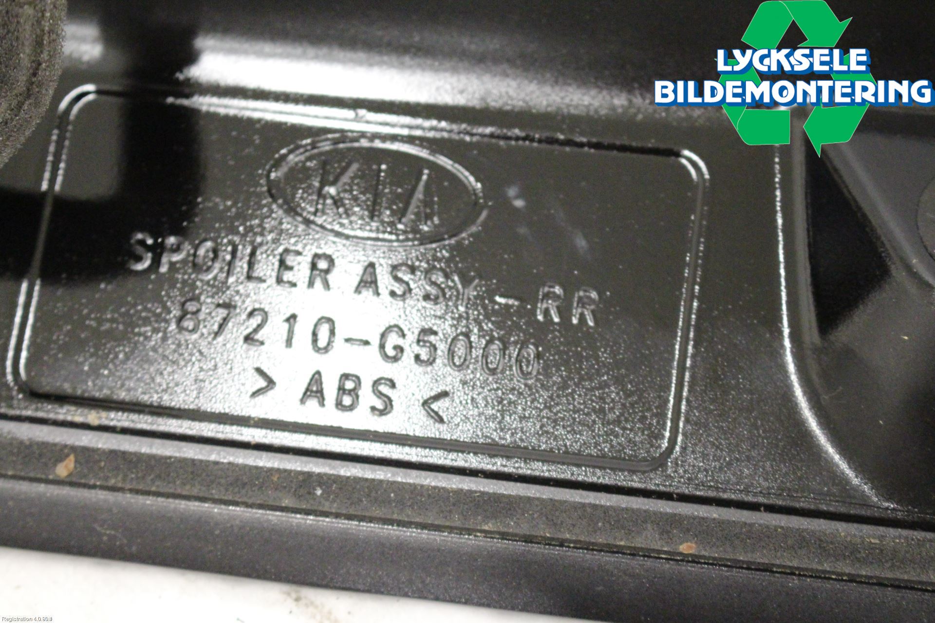 Kia NIRO (DE) 17-22 Spoiler Baklucka