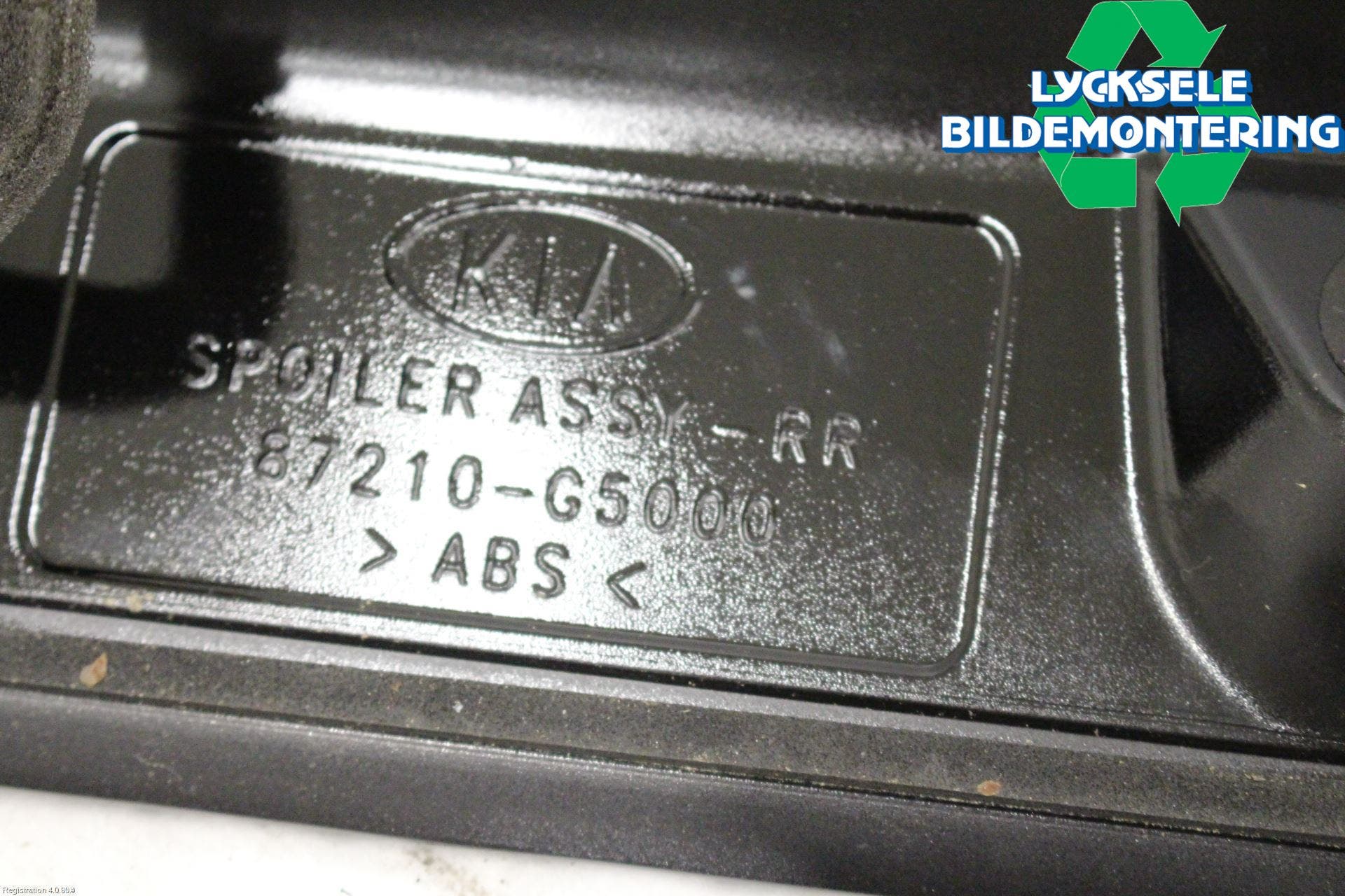 Kia NIRO (DE) 17-22 Spoiler Baklucka