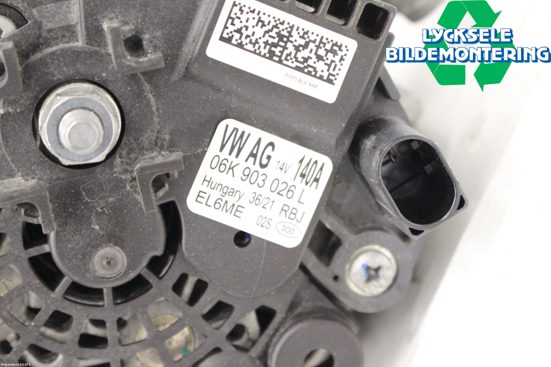 Volkswagen VW GOLF / E-GOLF VIII 20- Generator