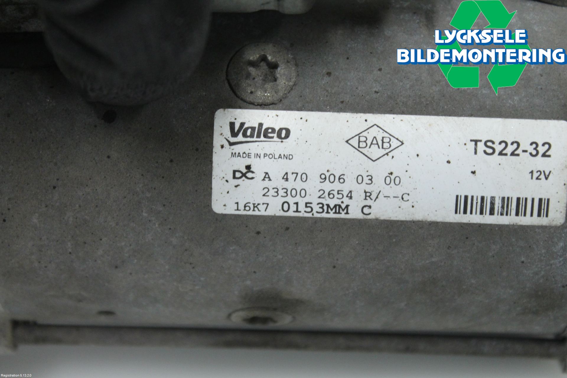 Nissan NAVARA, TREK-1 17-21 Startmotor Diesel