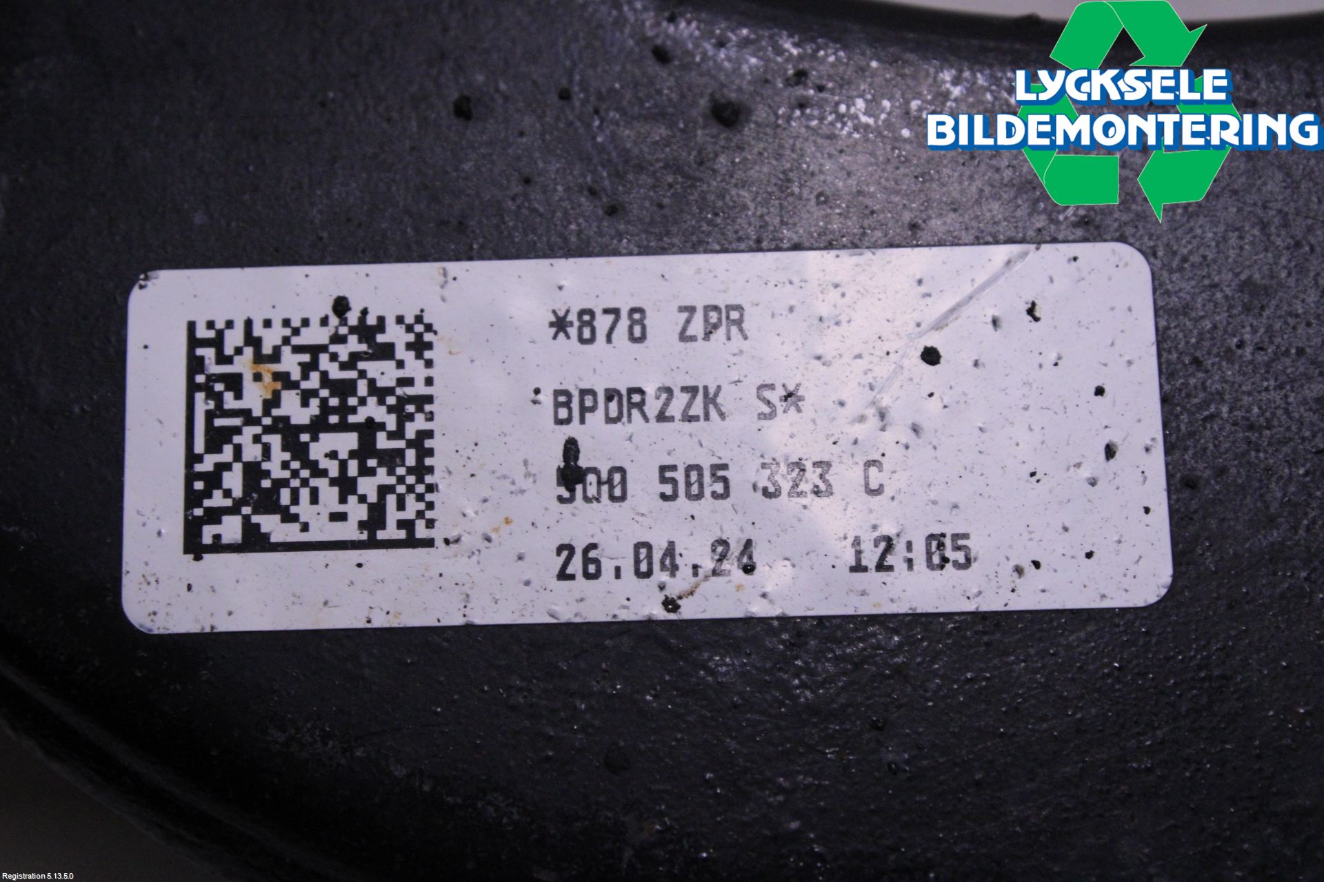 Volkswagen VW GOLF / E-GOLF VIII 20- Bärarm Bak Övre Höger