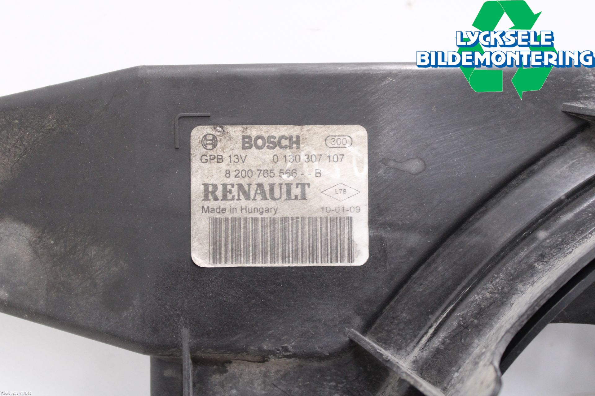 Dacia LOGAN PICK-UP Kylfläkt El