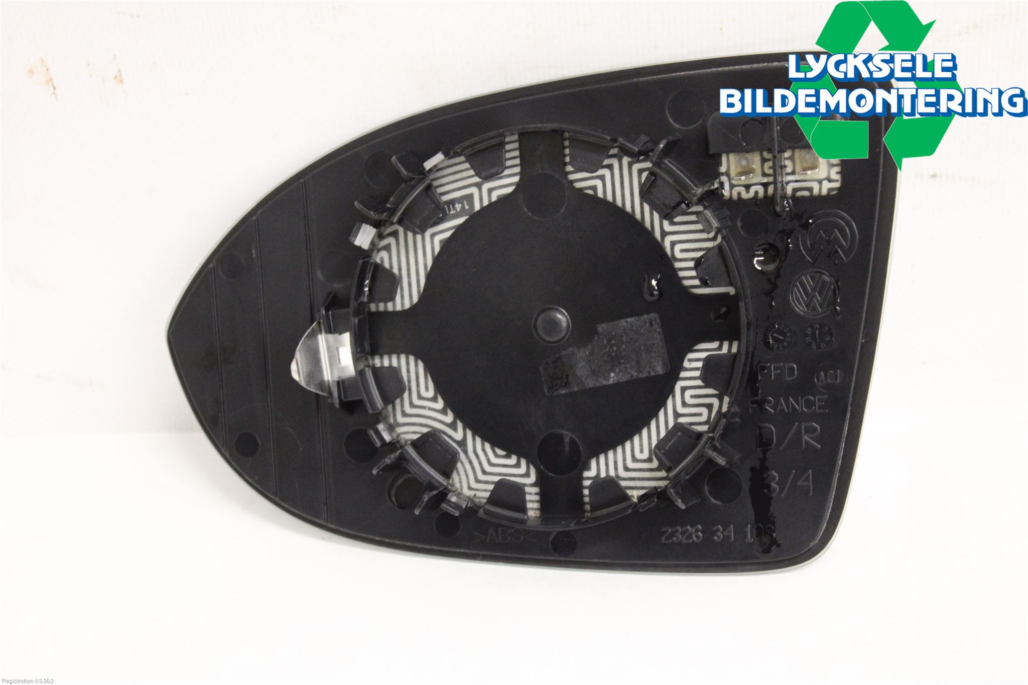 Volkswagen VW PASSAT 15-19 Spegelglas Hö