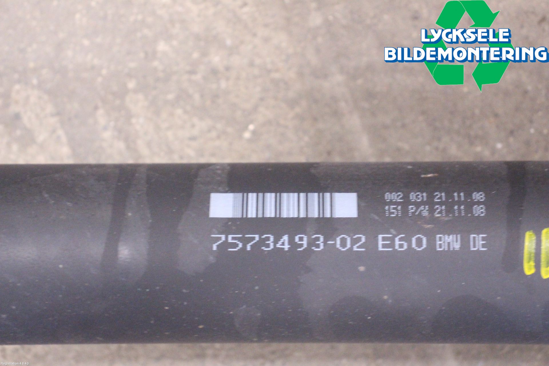 BMW 5 E60/61 Sed/Tou 02-10 Mellanaxel Komp