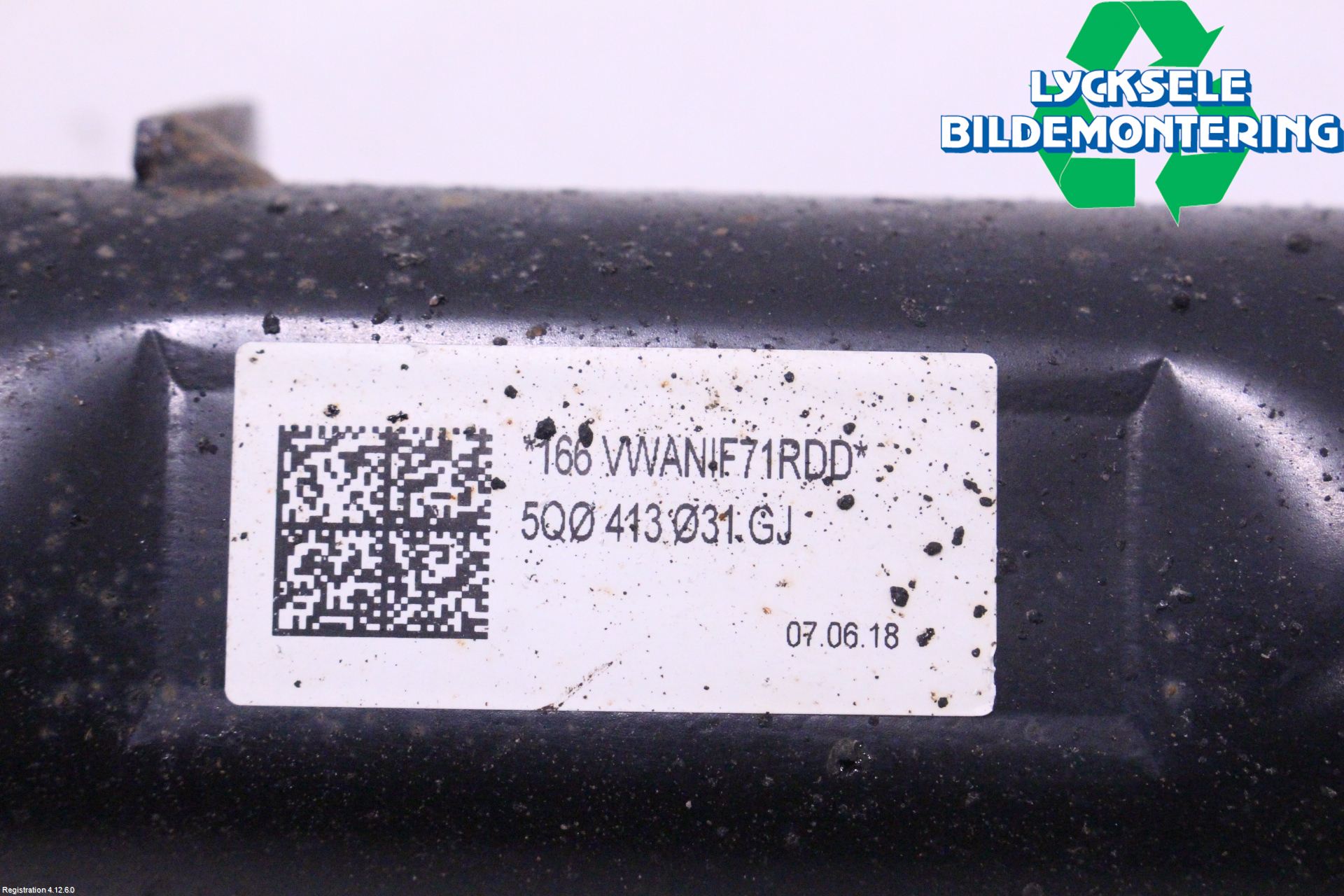 Volkswagen VW GOLF / E-GOLF VII 13-20 Fjäderben Fram Vänster