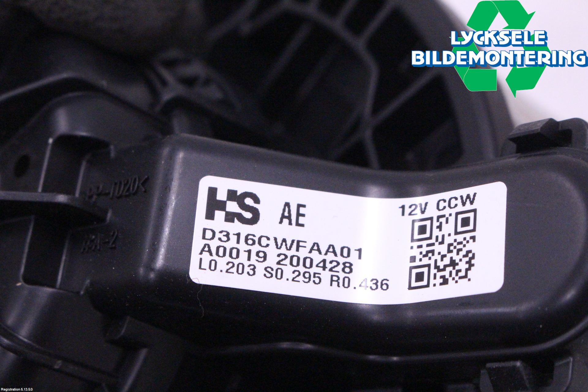 Kia NIRO (DE) 17-22 Ac Värmefläkt