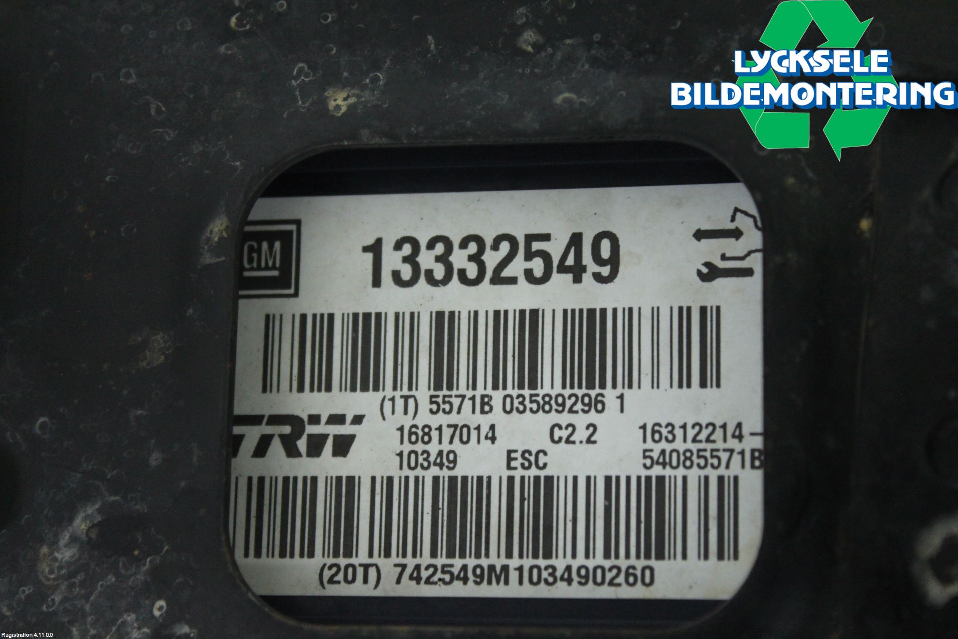 Saab 9-5 10-12 Abs Hydraulaggregat