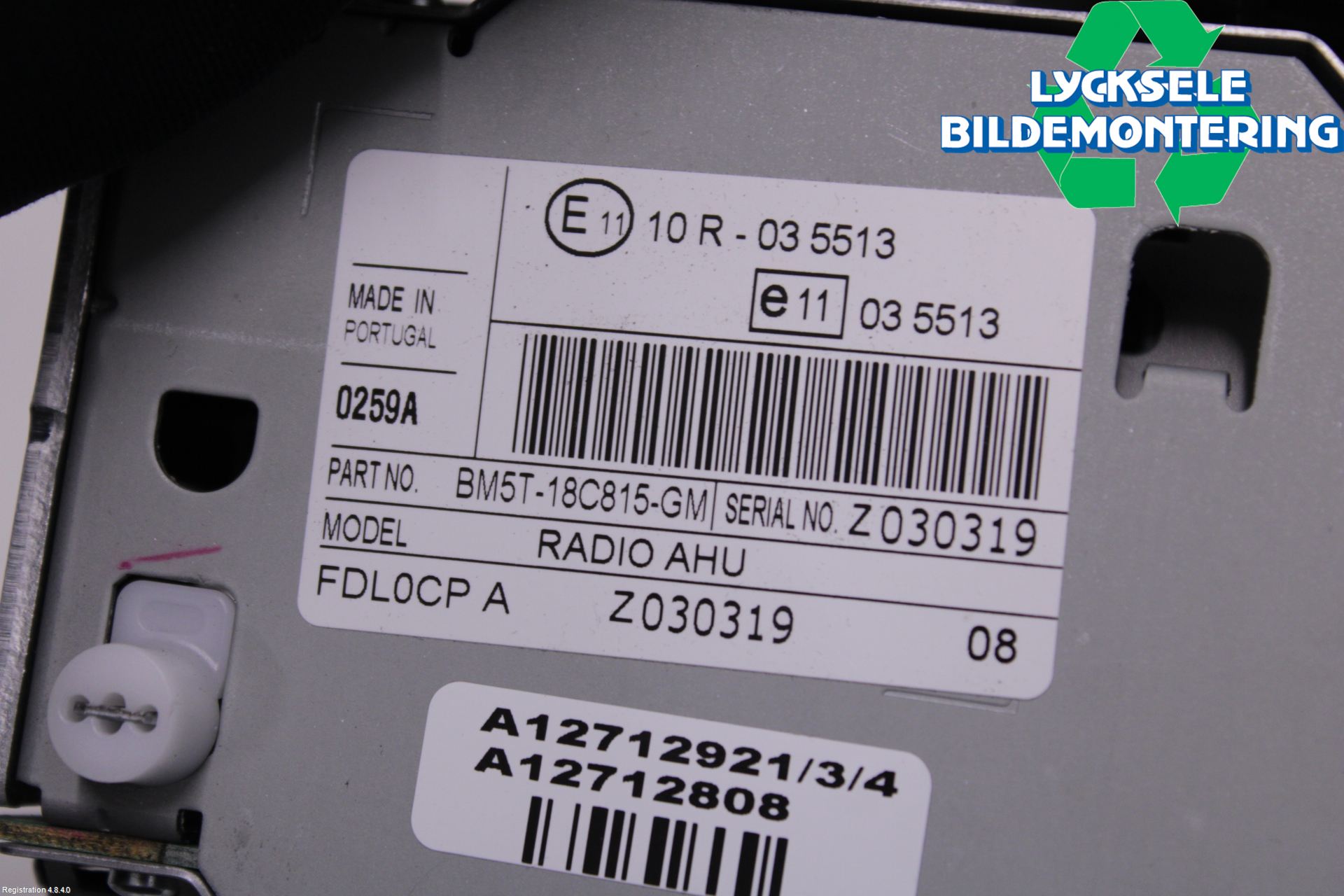 Ford FOCUS 11-14 Cd Radio - Multimediapanel