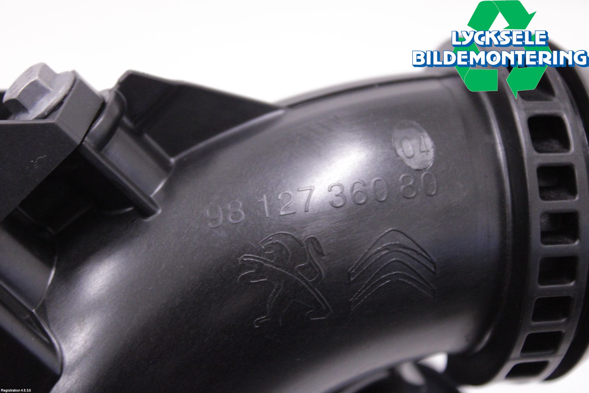 Citroen C5 AIRCROSS 19- Laddluft-Intercoolerrör