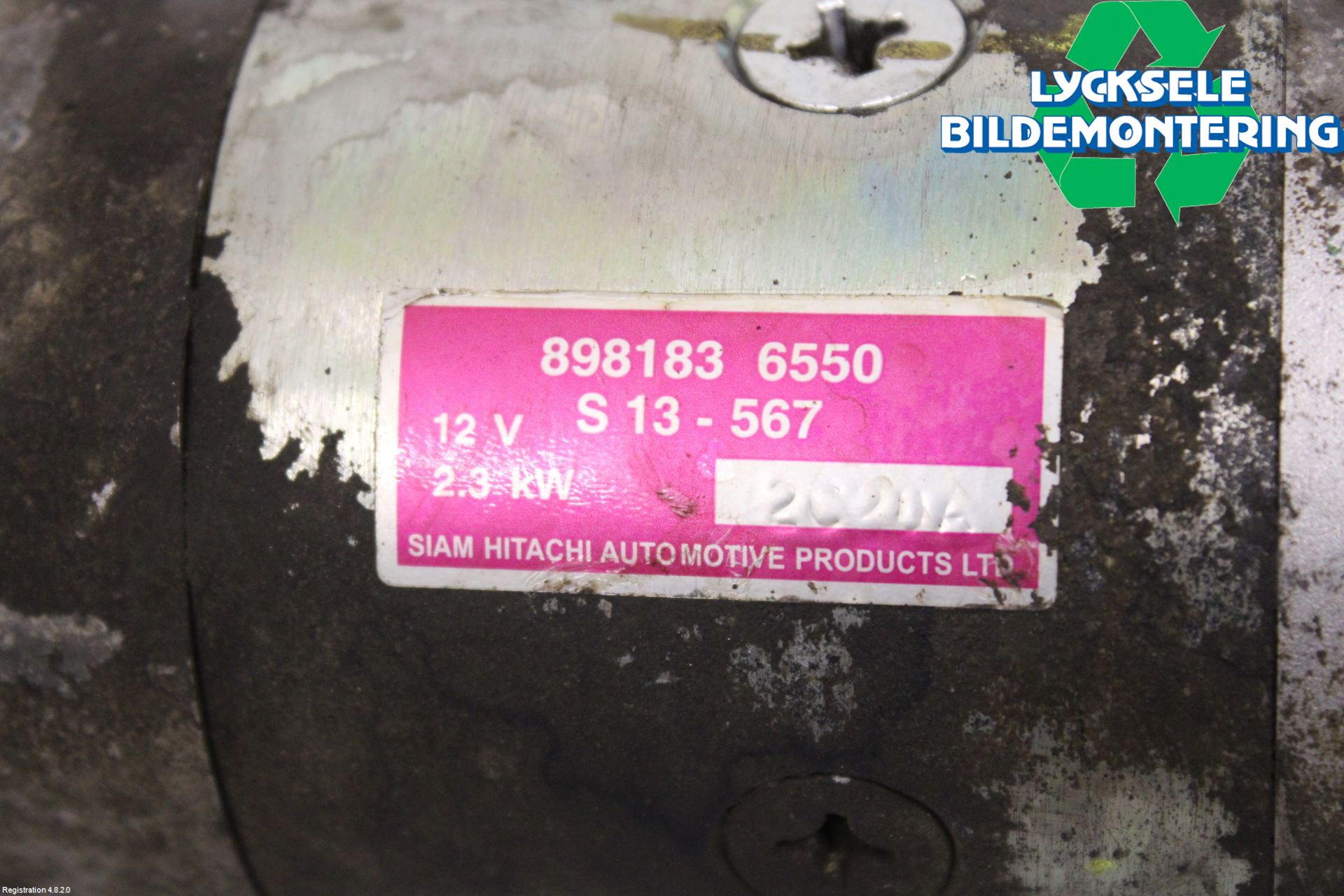 Isuzu D-MAX Startmotor Diesel