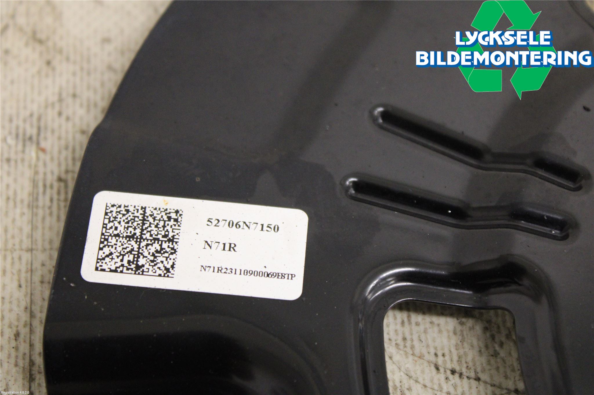 Hyundai TUCSON 05- Bromssköld Bak